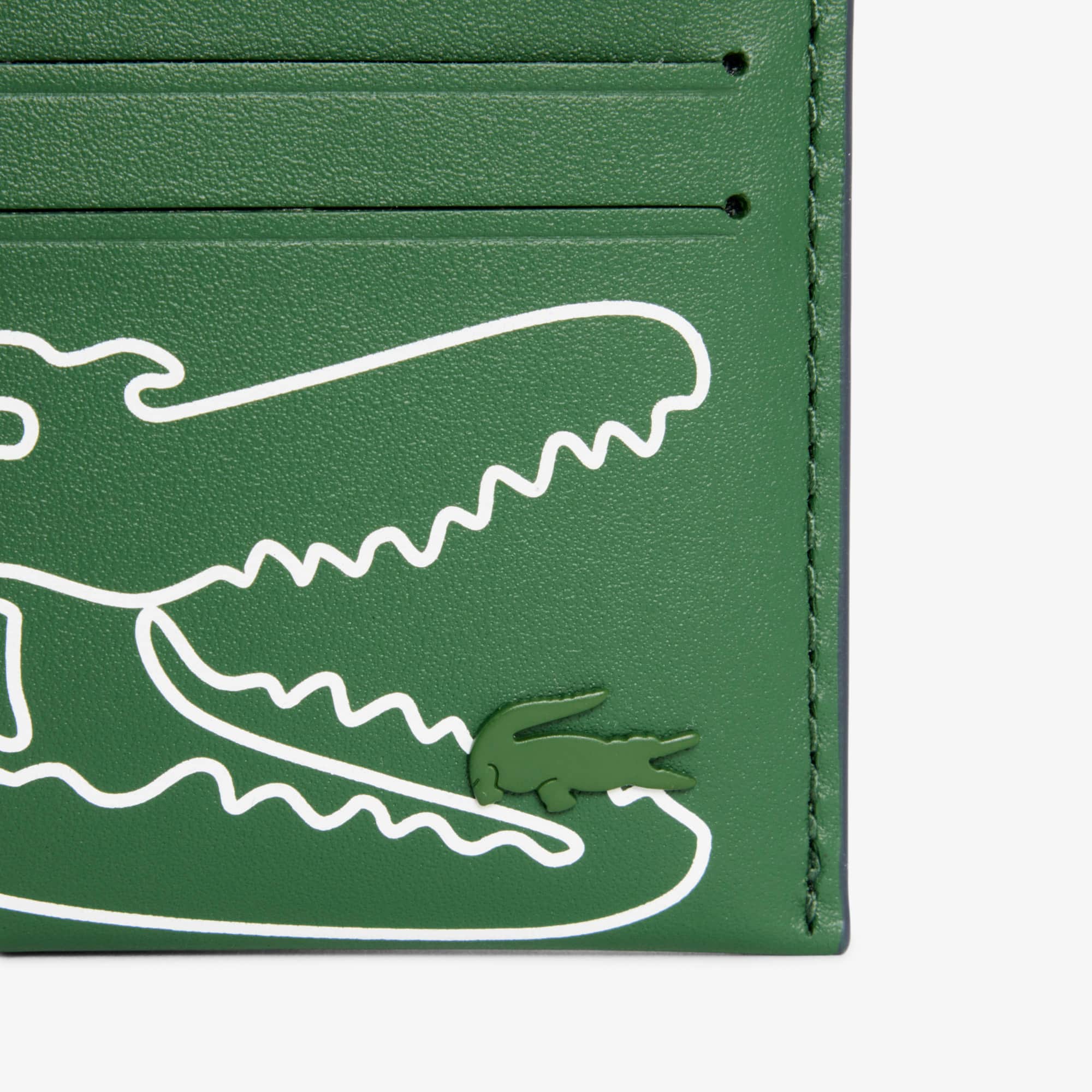 FG Leather Cardholder - Vert