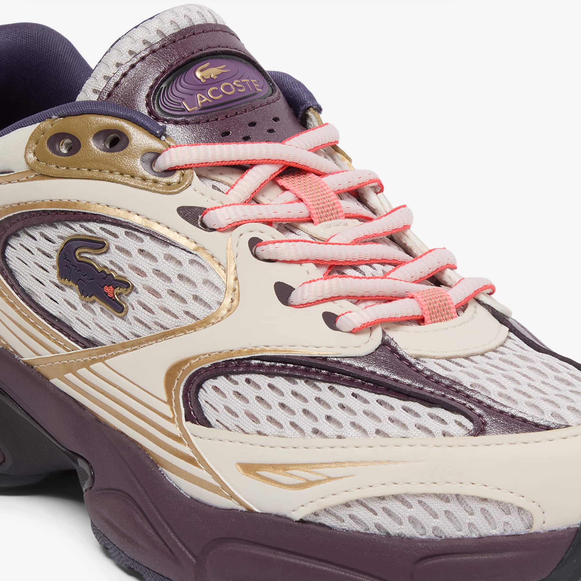 Women's Storm 96 2K Sneakers - OFF WHT/DK PURP