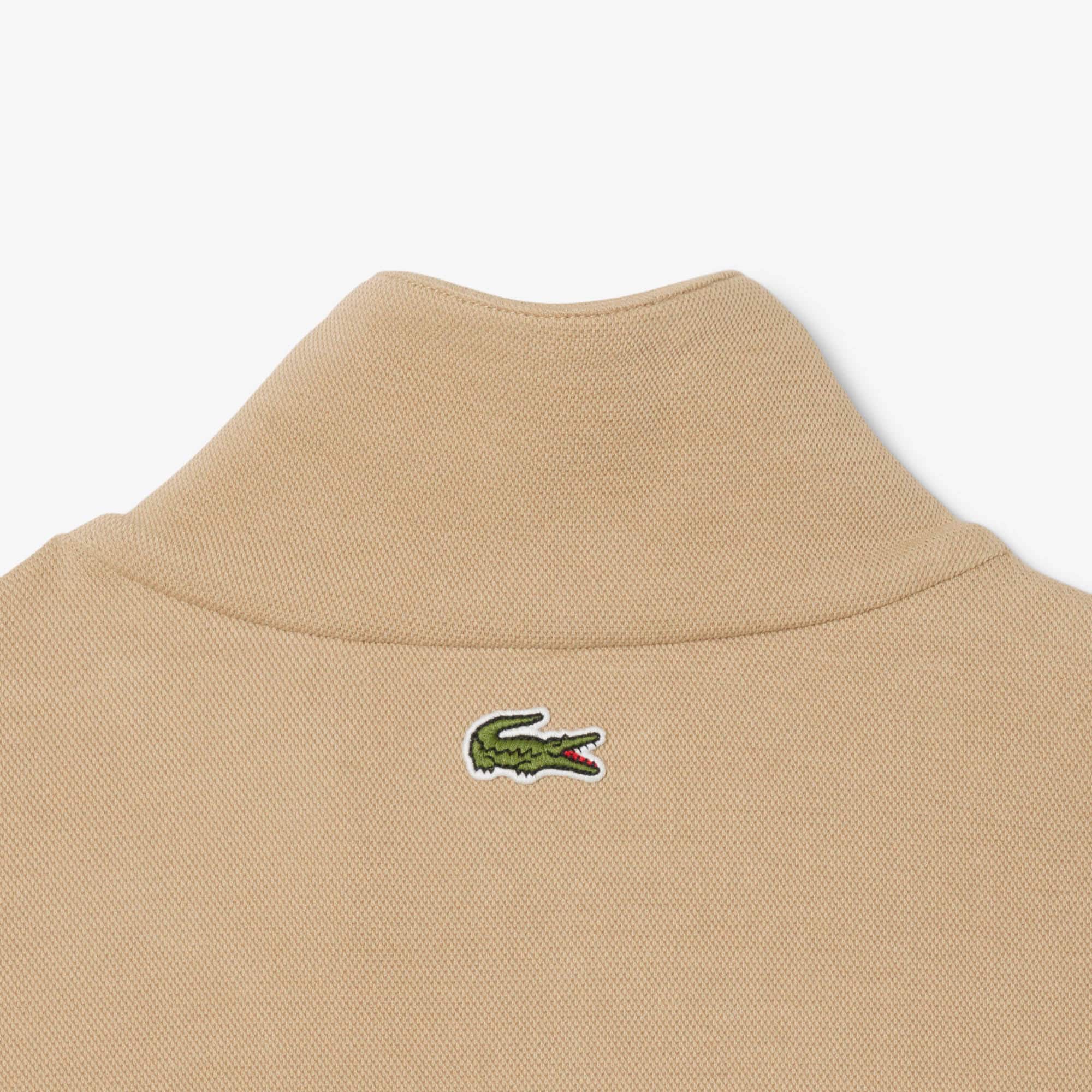 Men's Loose Fit Signature Badge Sweatshirt - Beige
