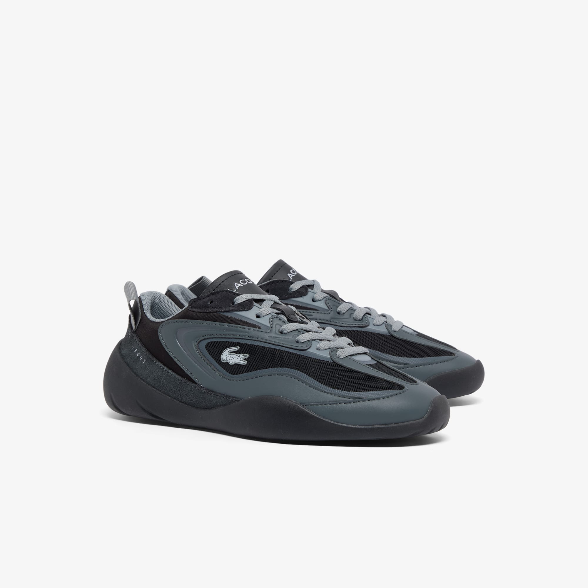 Women's Side Low Sneakers - BLK/BLK