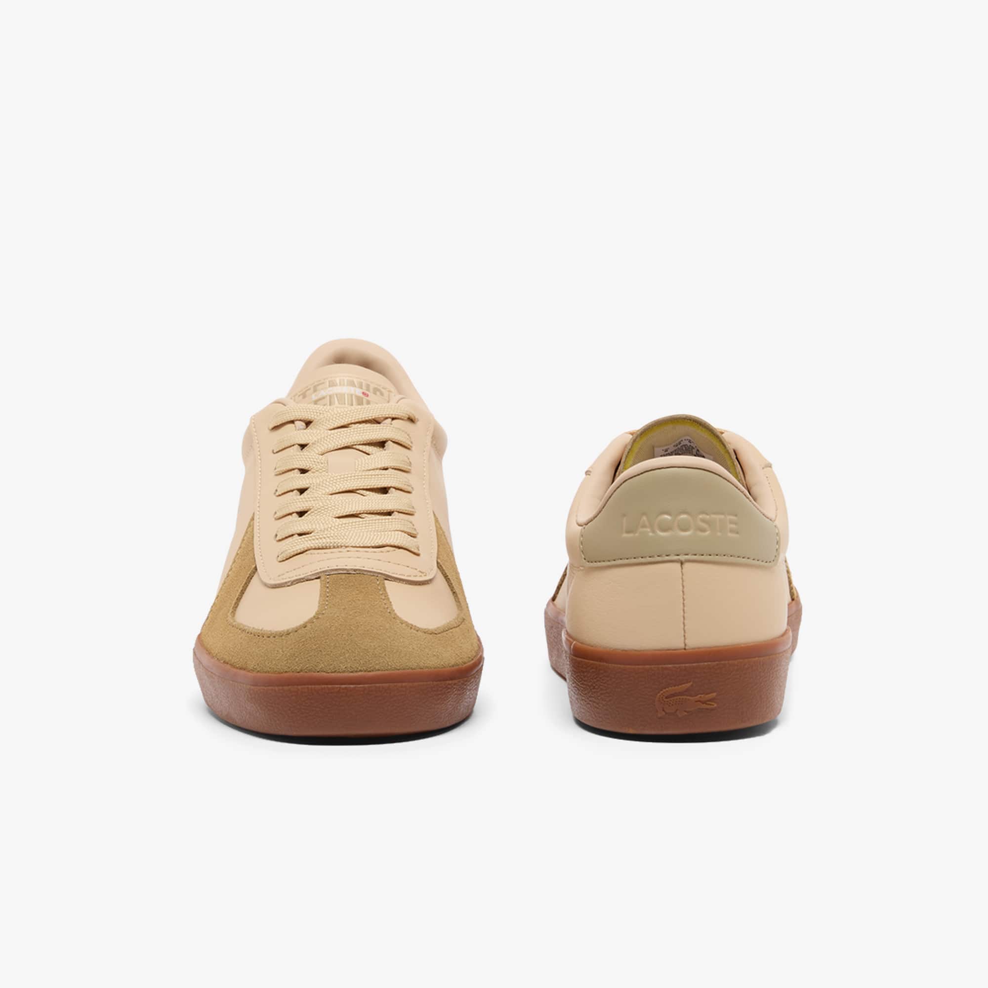 Men's Baseshot Pro Leather Sneakers - NAT/GUM