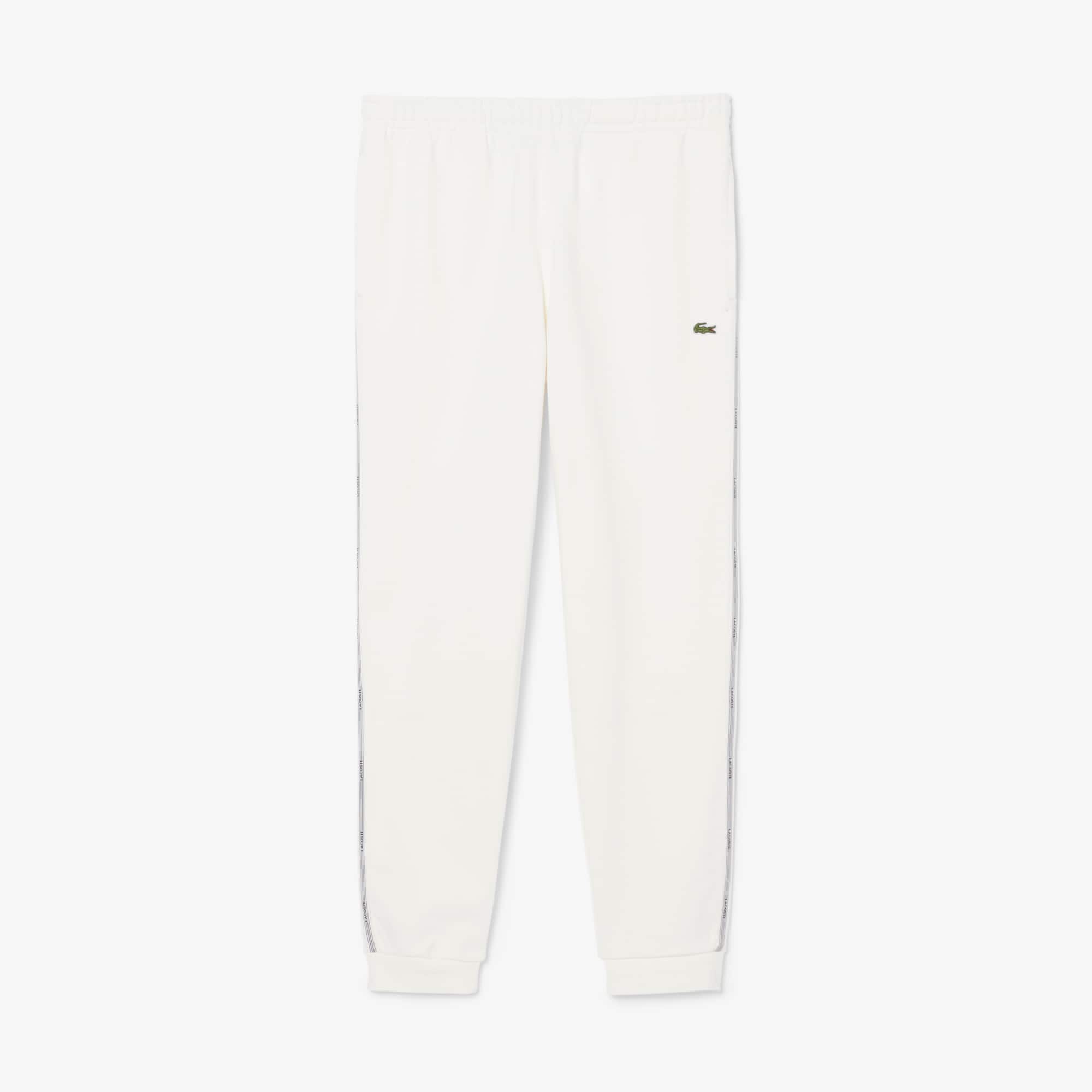 Logo Stripe Tracksuit pants - White