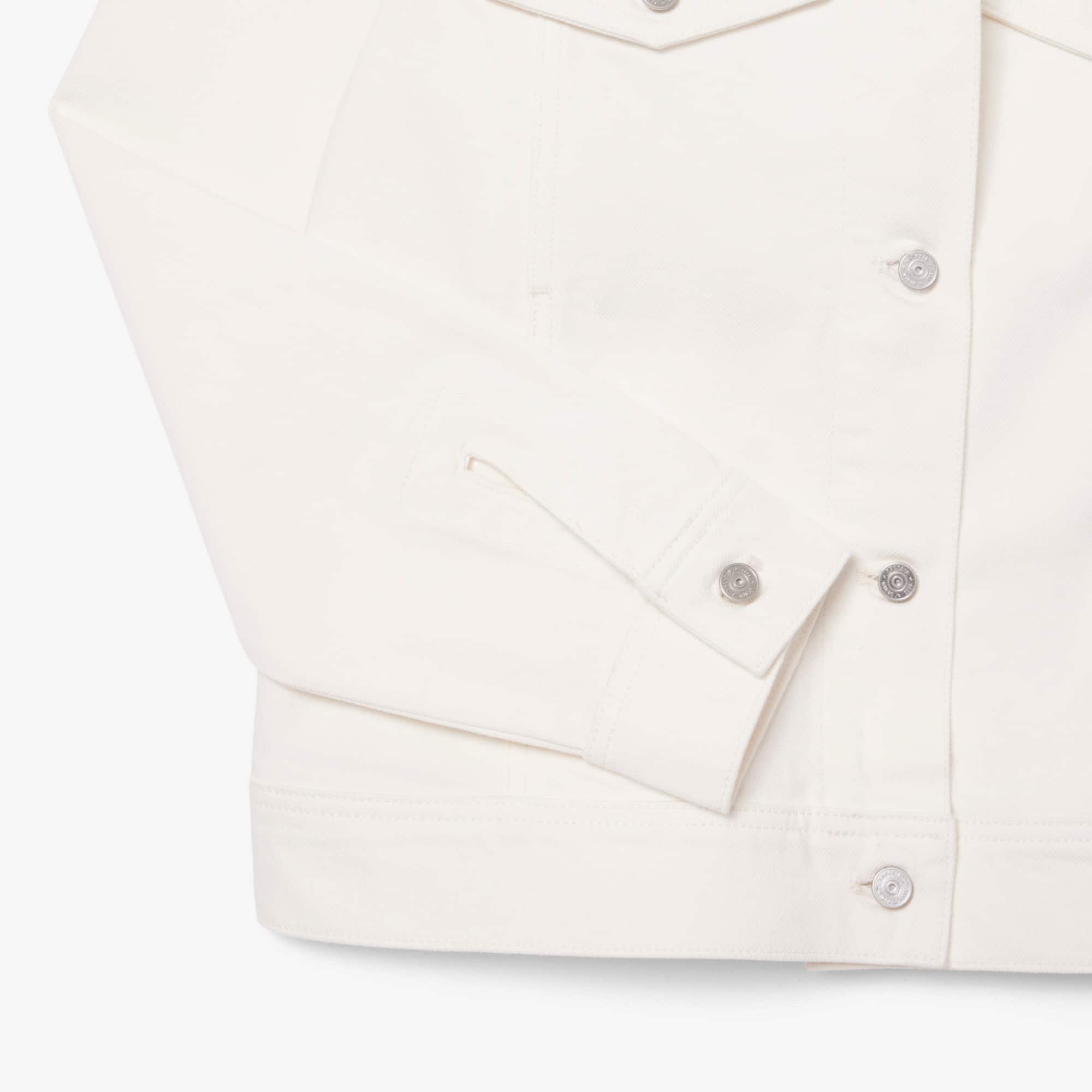 Cotton Denim Jacket - White