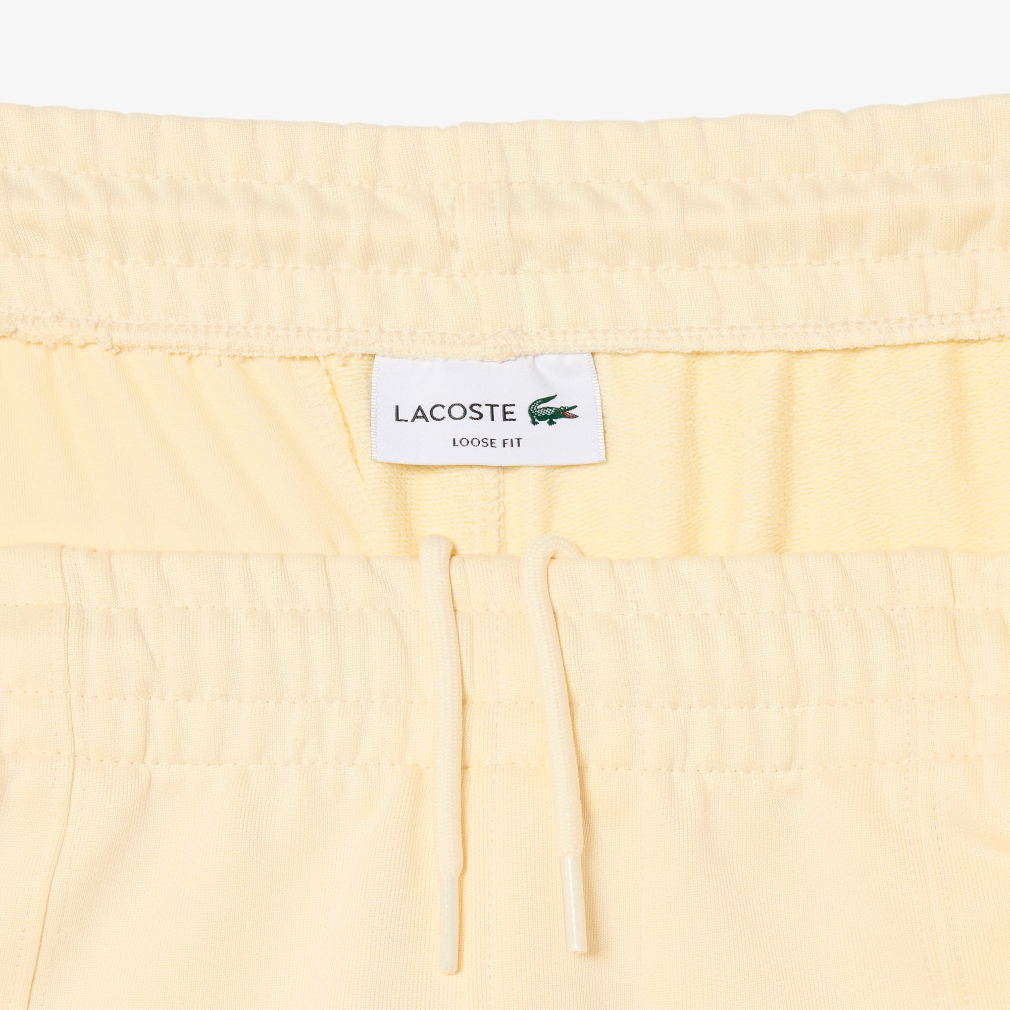 Men's Loose Fit Fleece Sweatpants - Lemon Beige