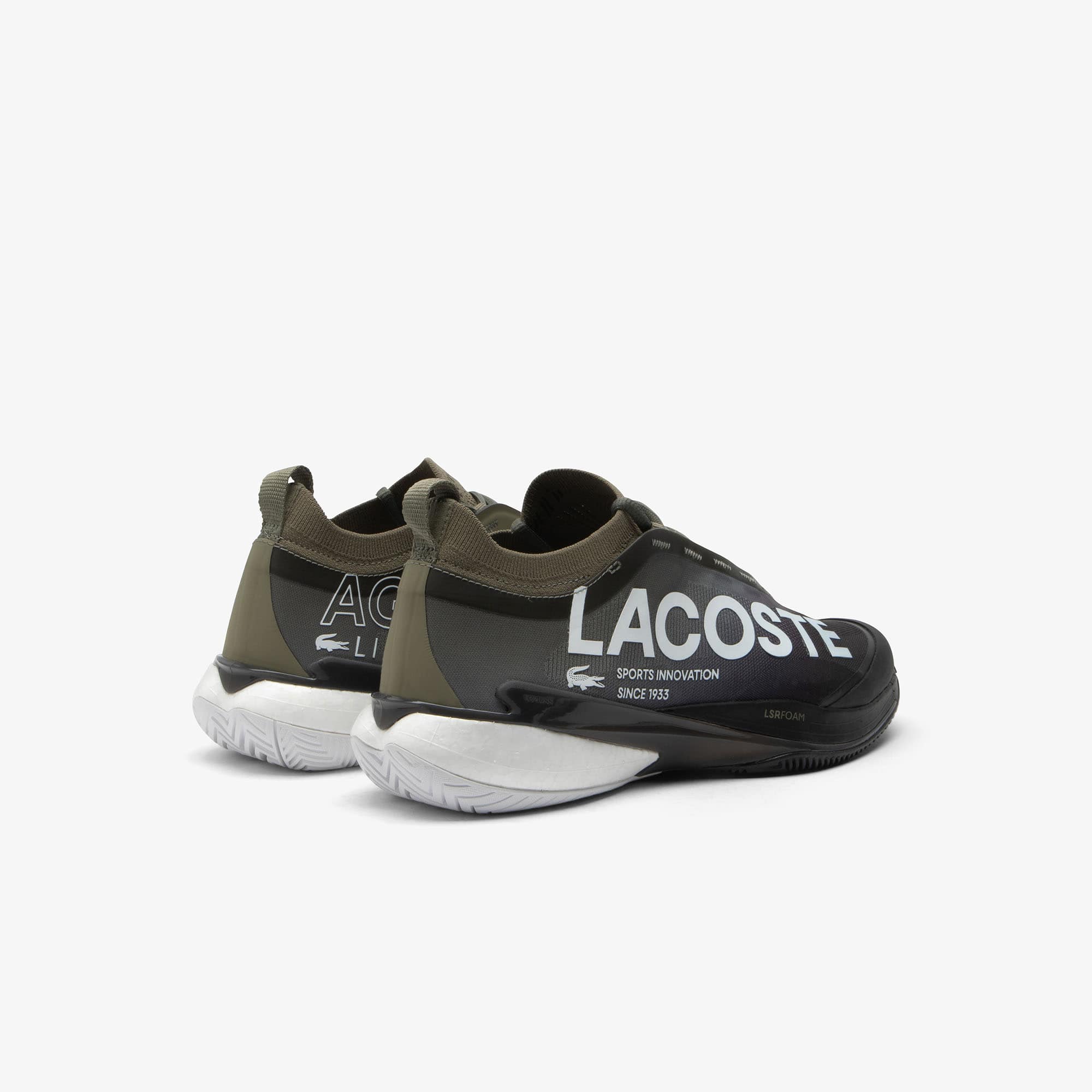 Men's AG-LT25 Lite Tennis Shoes - KHK/BLK