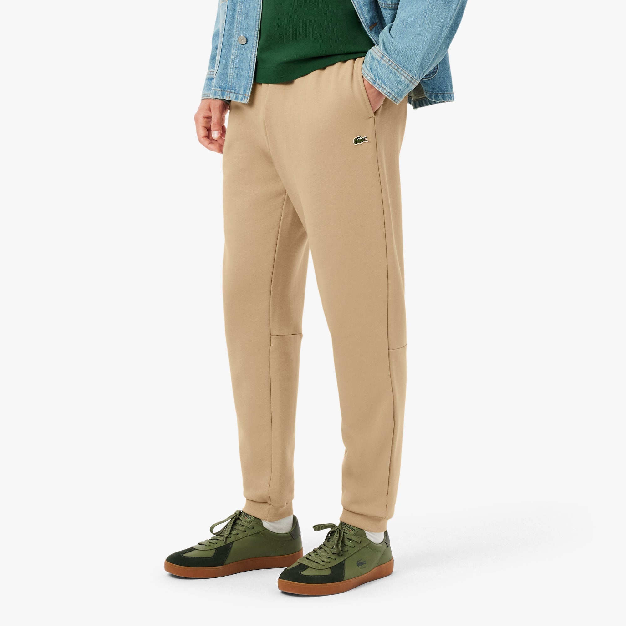 Men's Tapered Leg Sweatpants - Beige