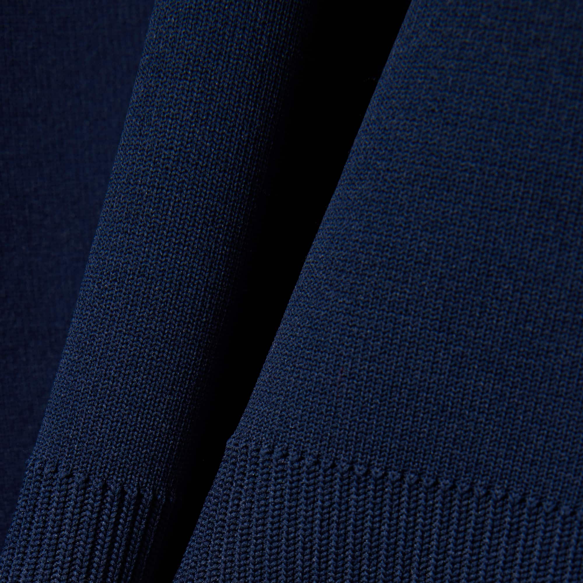 Tennis Heritage Polo Collar Zipped Sweatshirt - Navy Blue