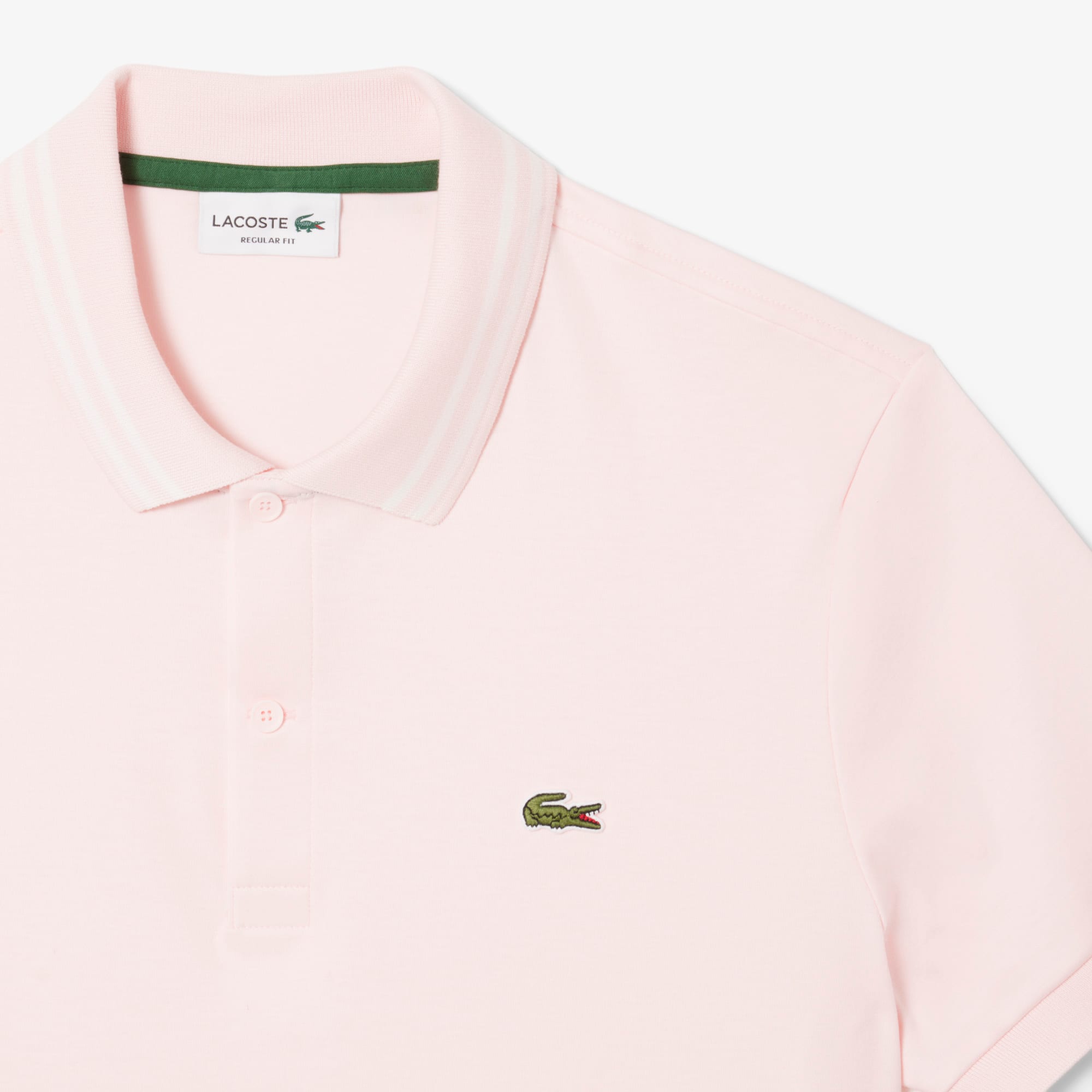 Men's Regular Fit Pima Cotton Polo - Light Pink