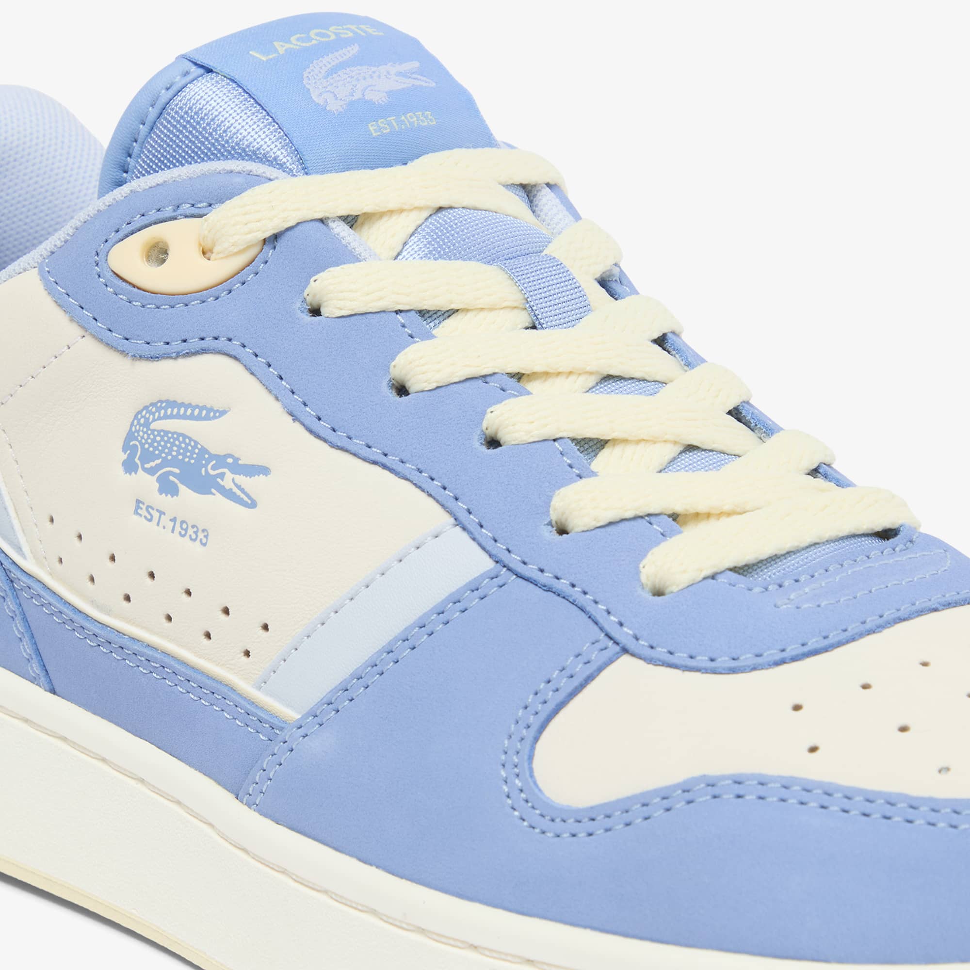Men's T-Clip Set Leather Sneakers - BLU/LT BLU