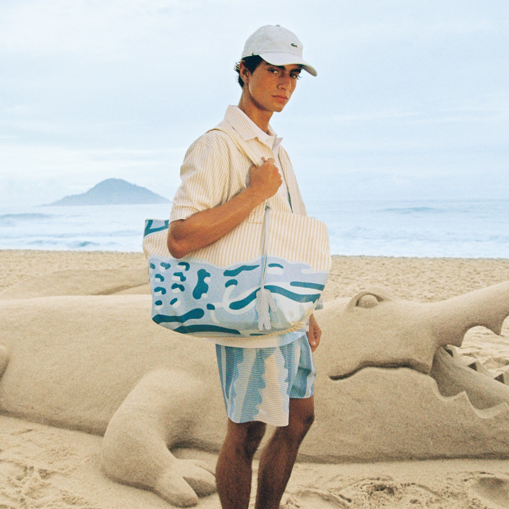 Anna XL Tote - BLANC NATUREL CLAIR
