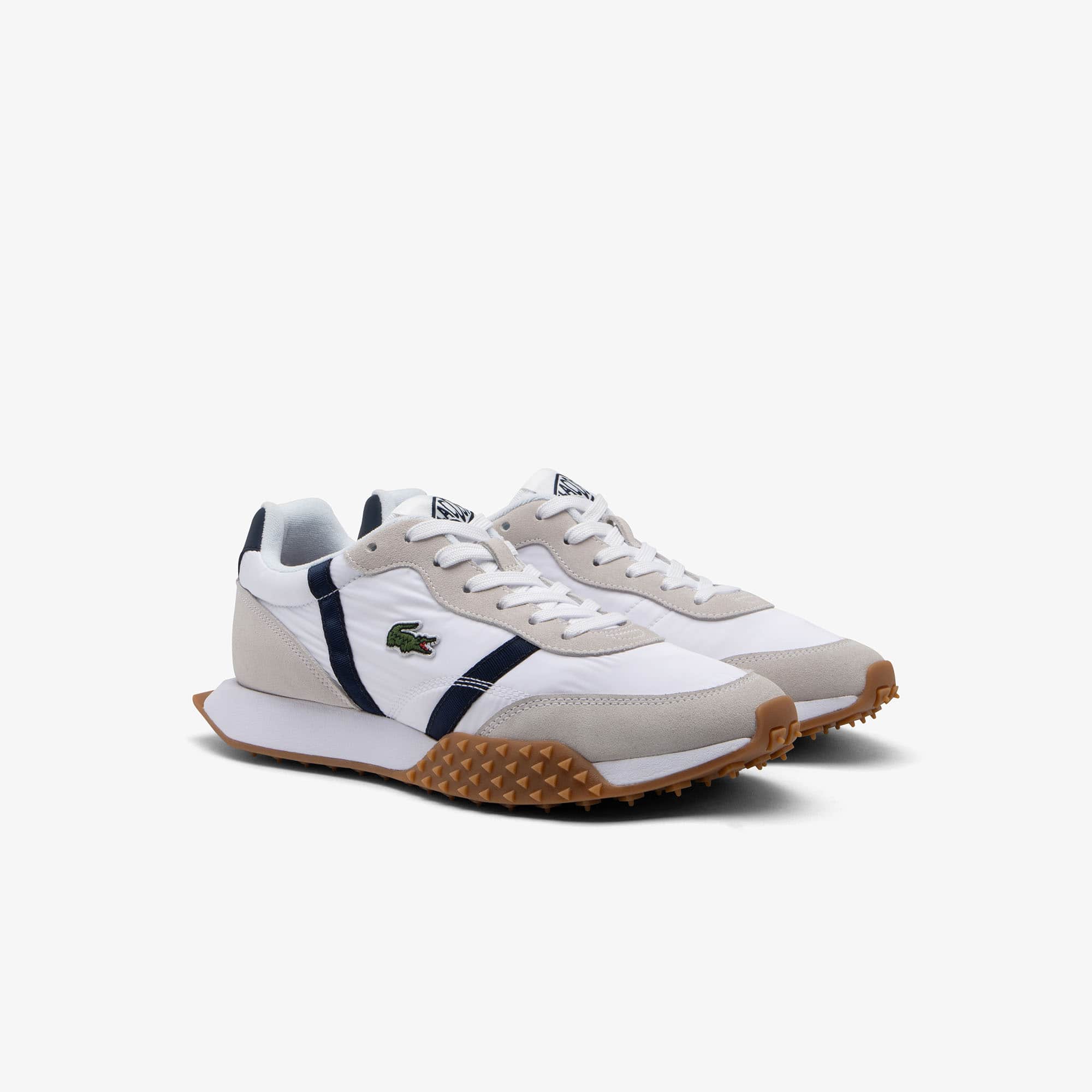 Men's L-Spin Evo Sneakers - WHITE / NAVY