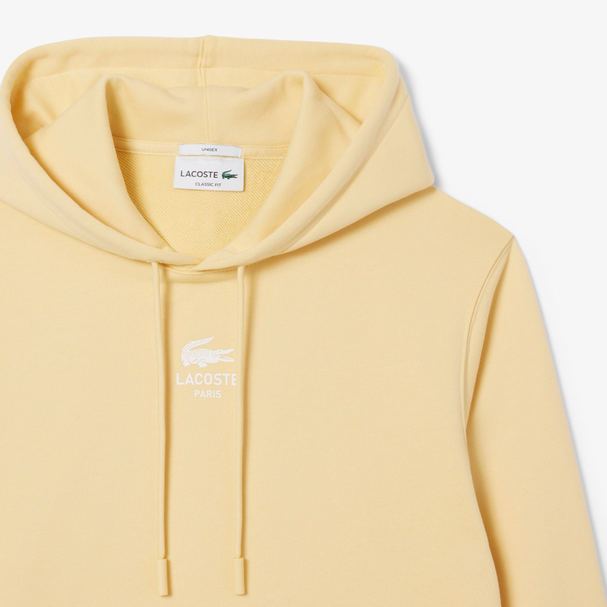 Unisex Print Hoodie - Yellow