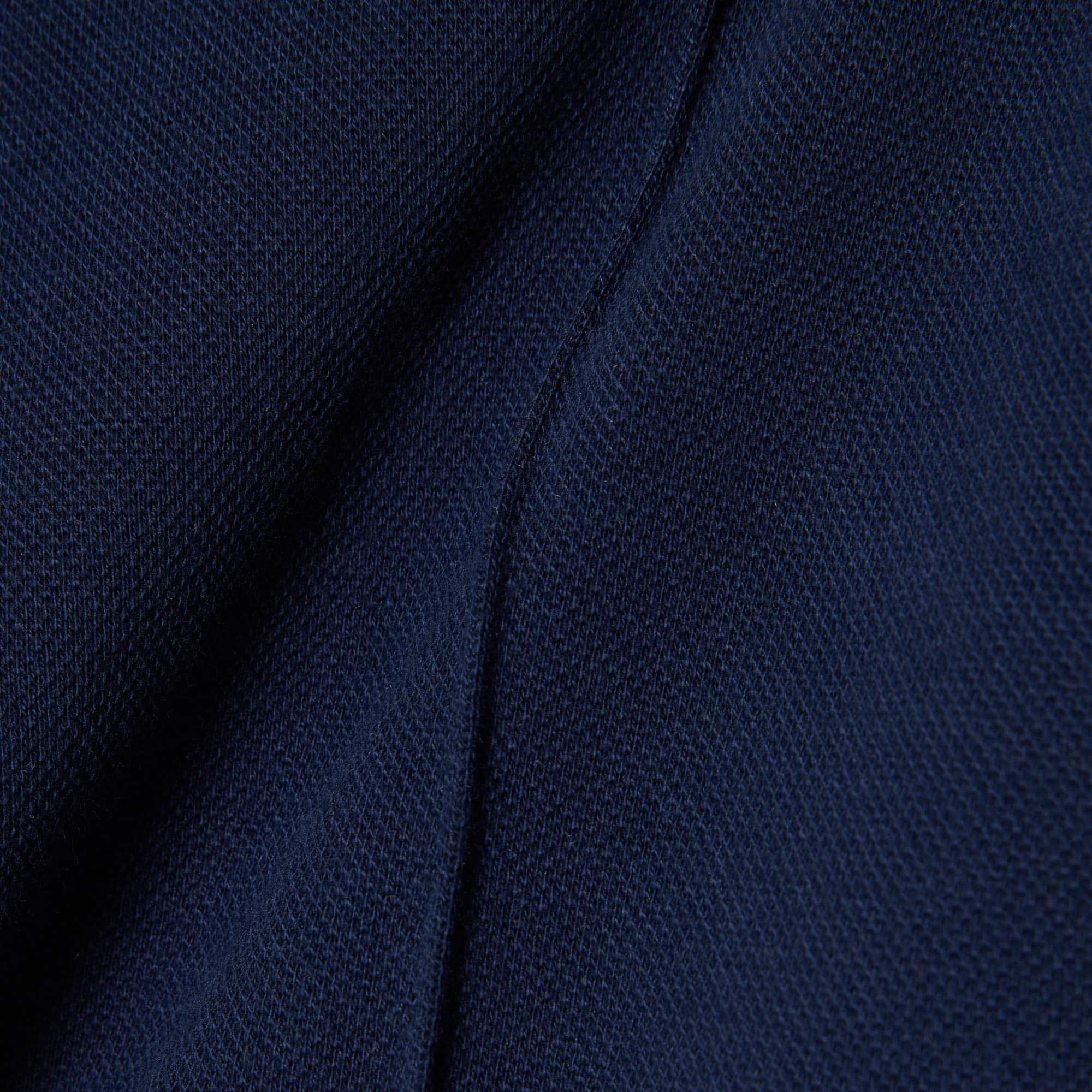 Made In France Piqué Shorts - Navy Blue / White