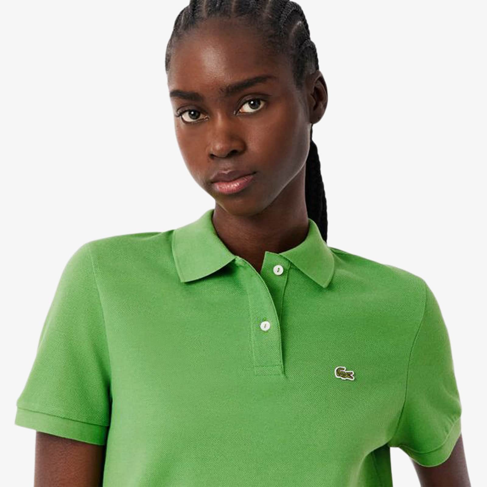 Women's Regular Fit Supple Petit Piqué Polo - Vert