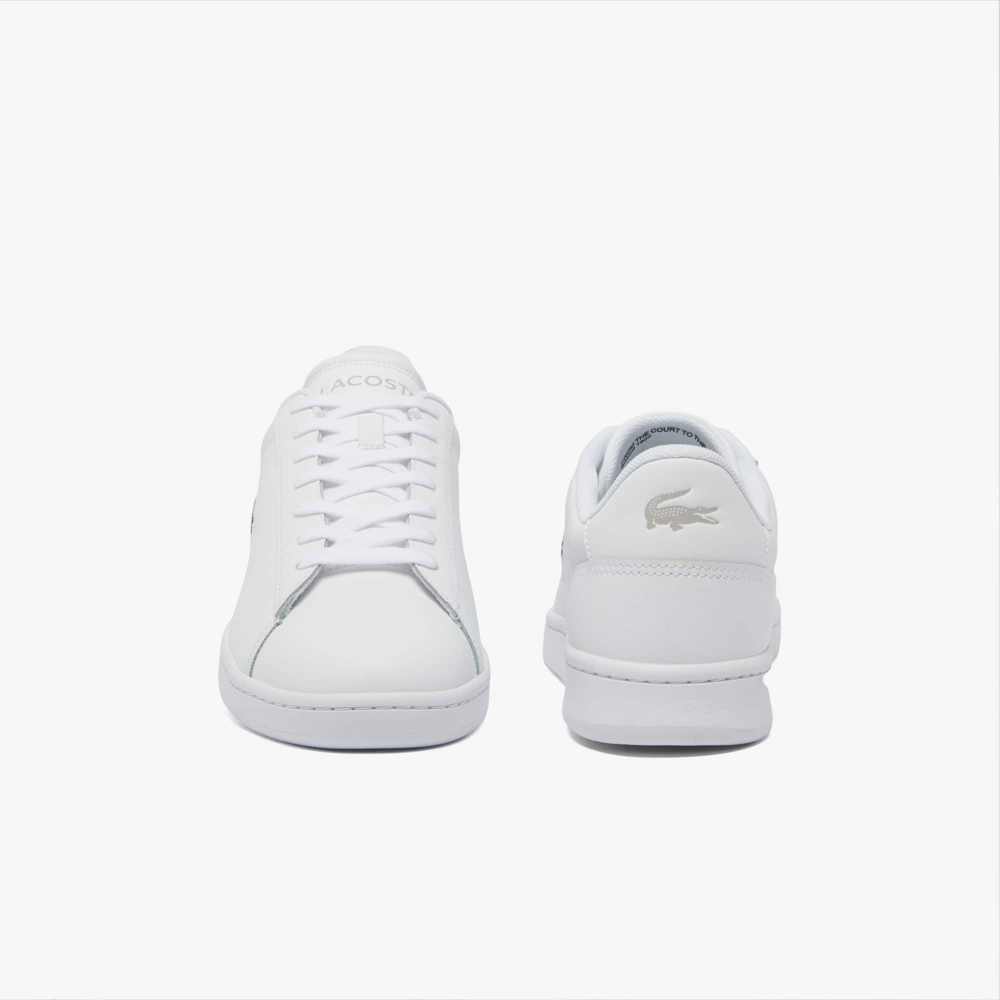 Men's Carnaby Set Leather Sneakers - WHITE/WHITE