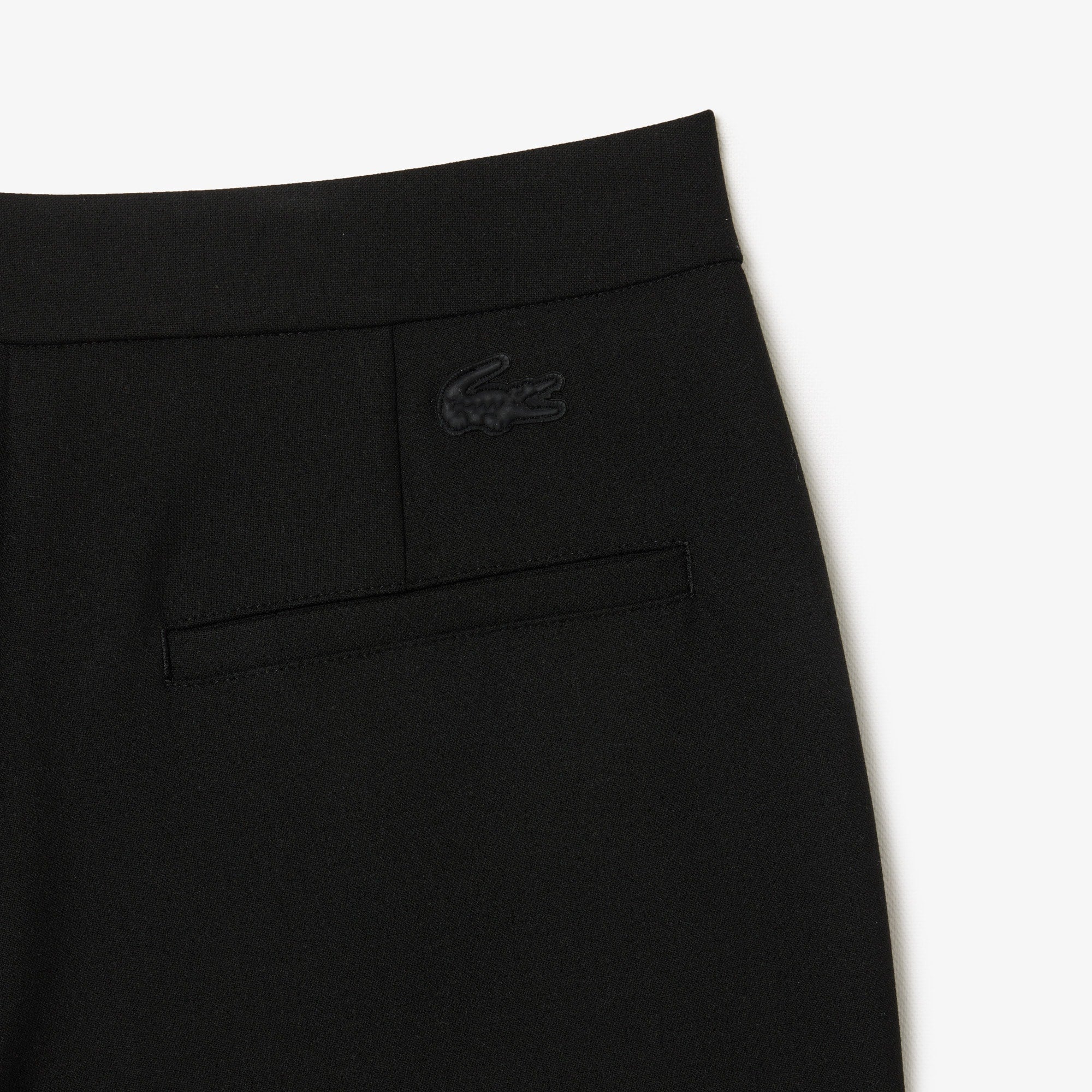 Women's High Waist Flared Pants - Black