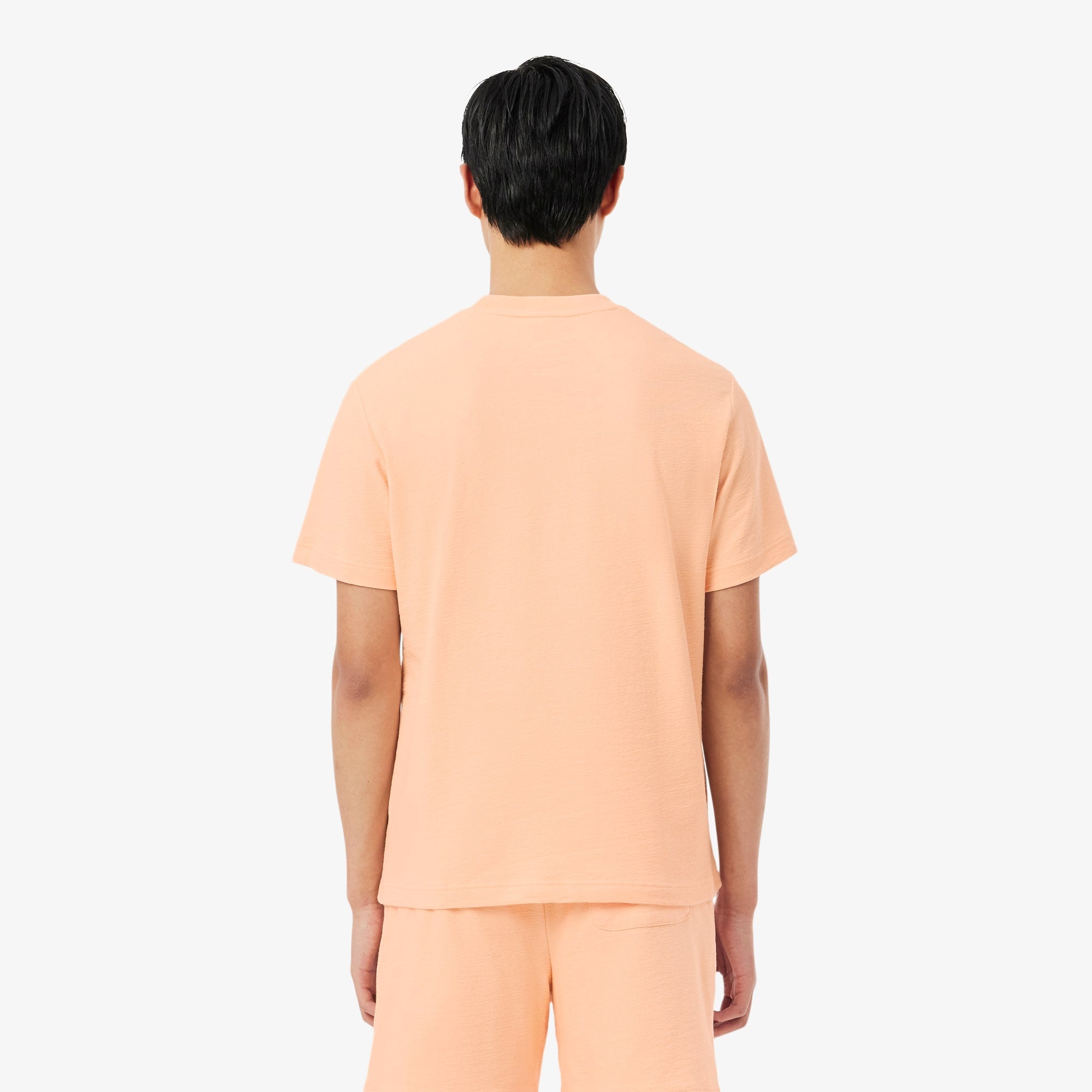 Textured Jersey T-Shirt - Rose Pale