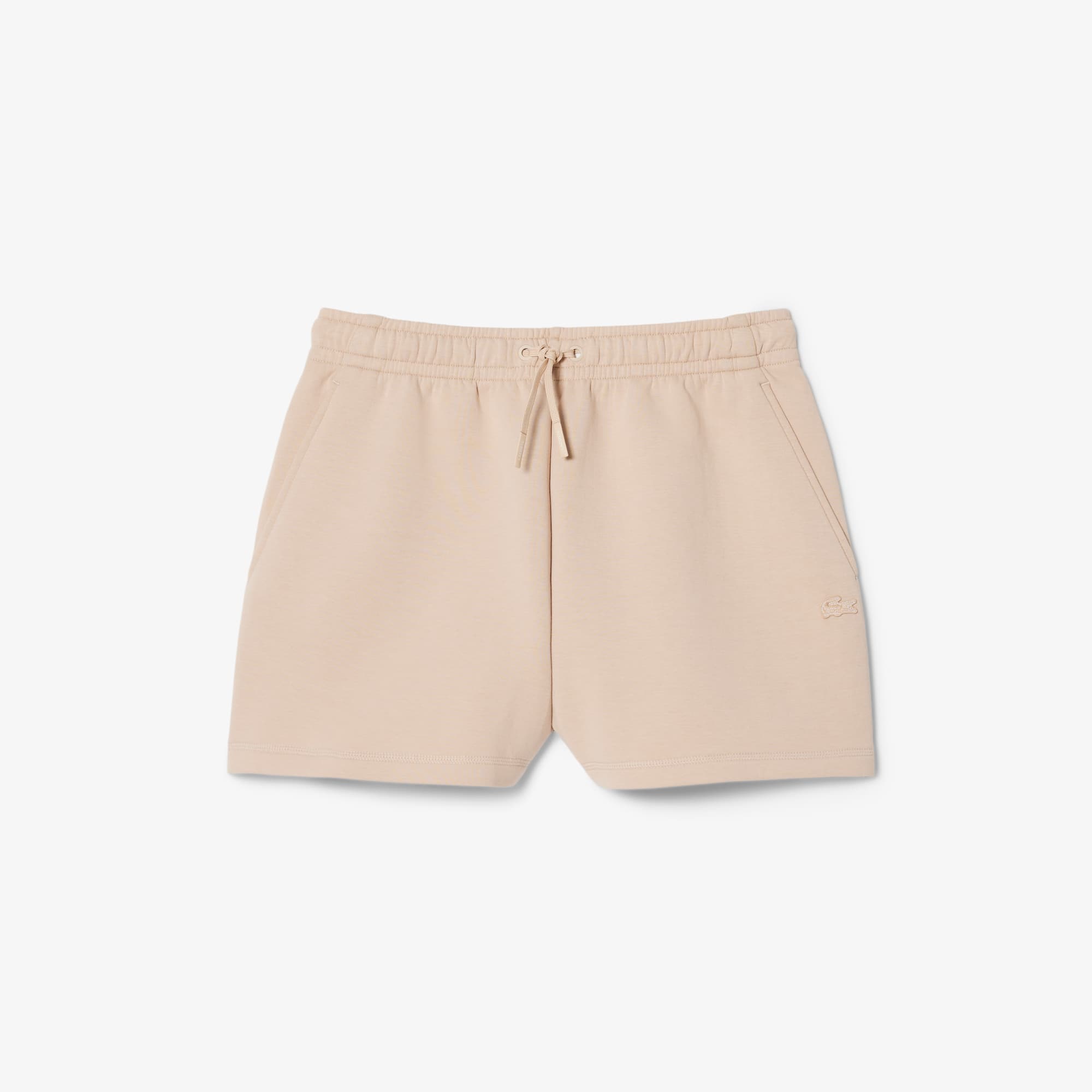 Double Face Jersey Shorts - Beige