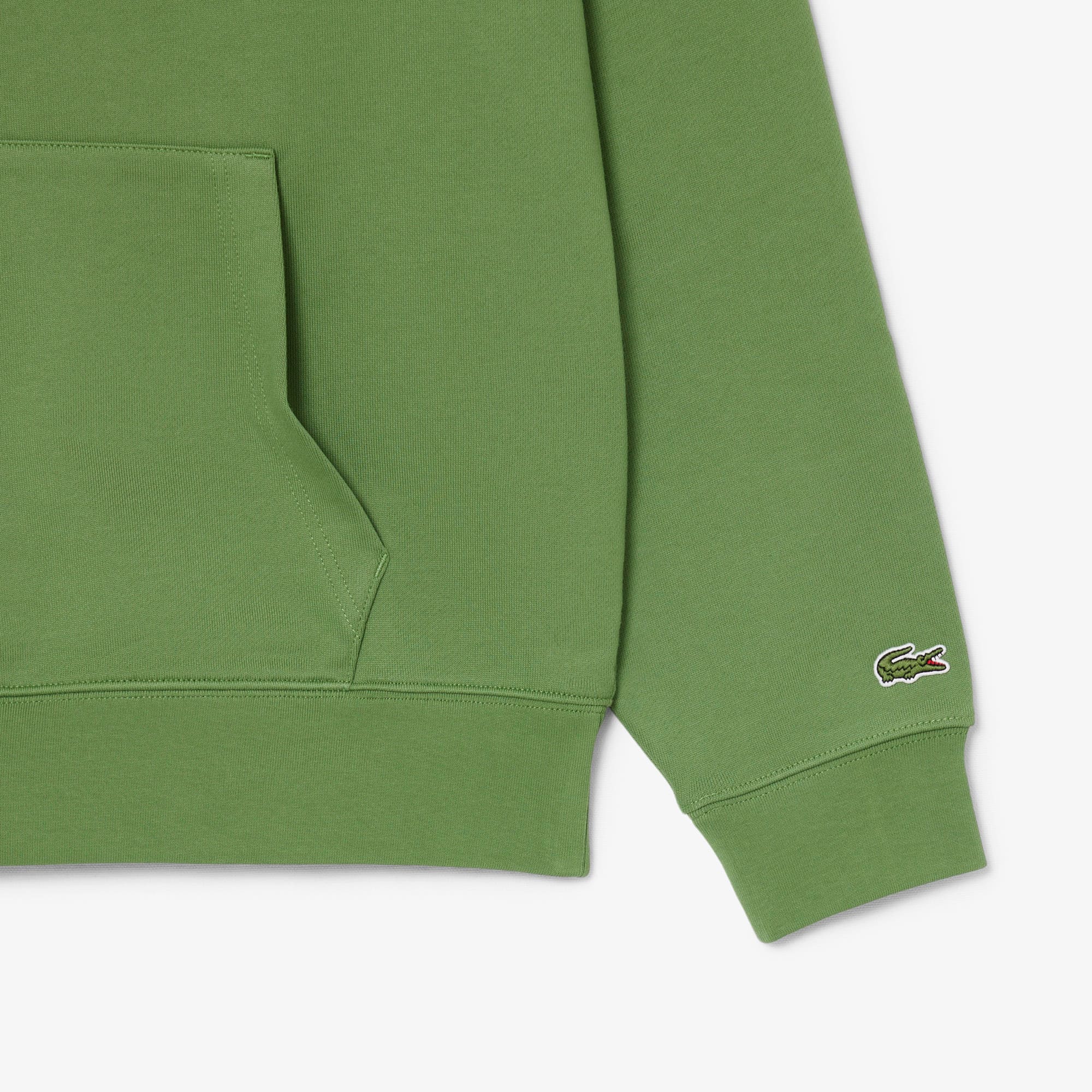 Embossed Branding Hoodie - Green