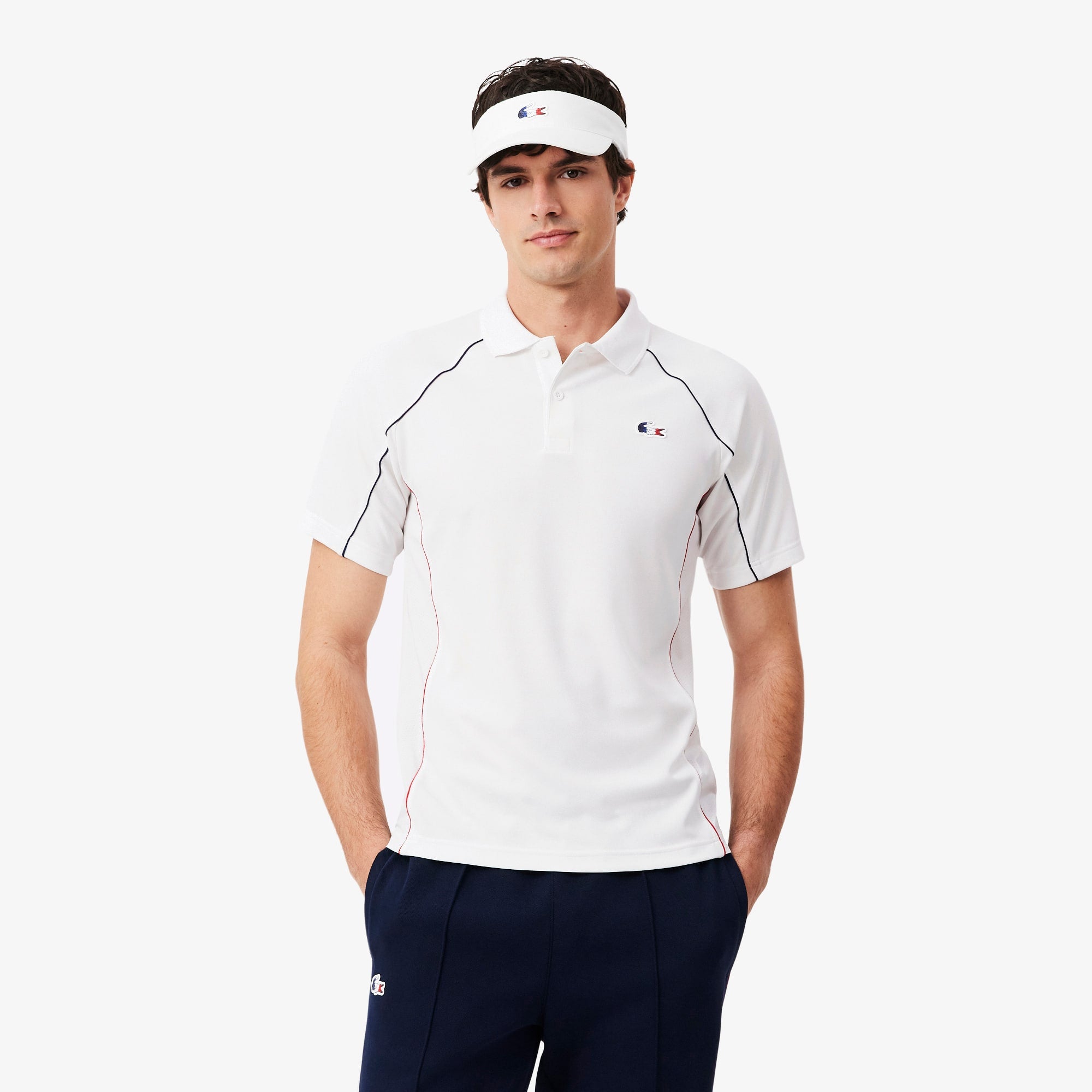 French Tennis Team Polo - White