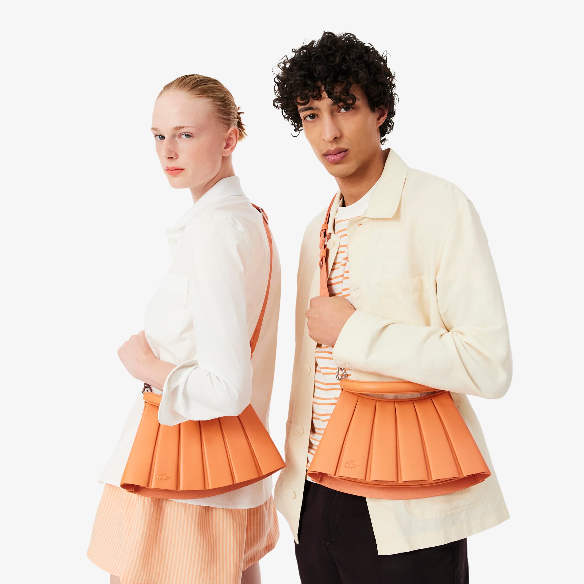 Small Lenglen Leather Bag - Blossom