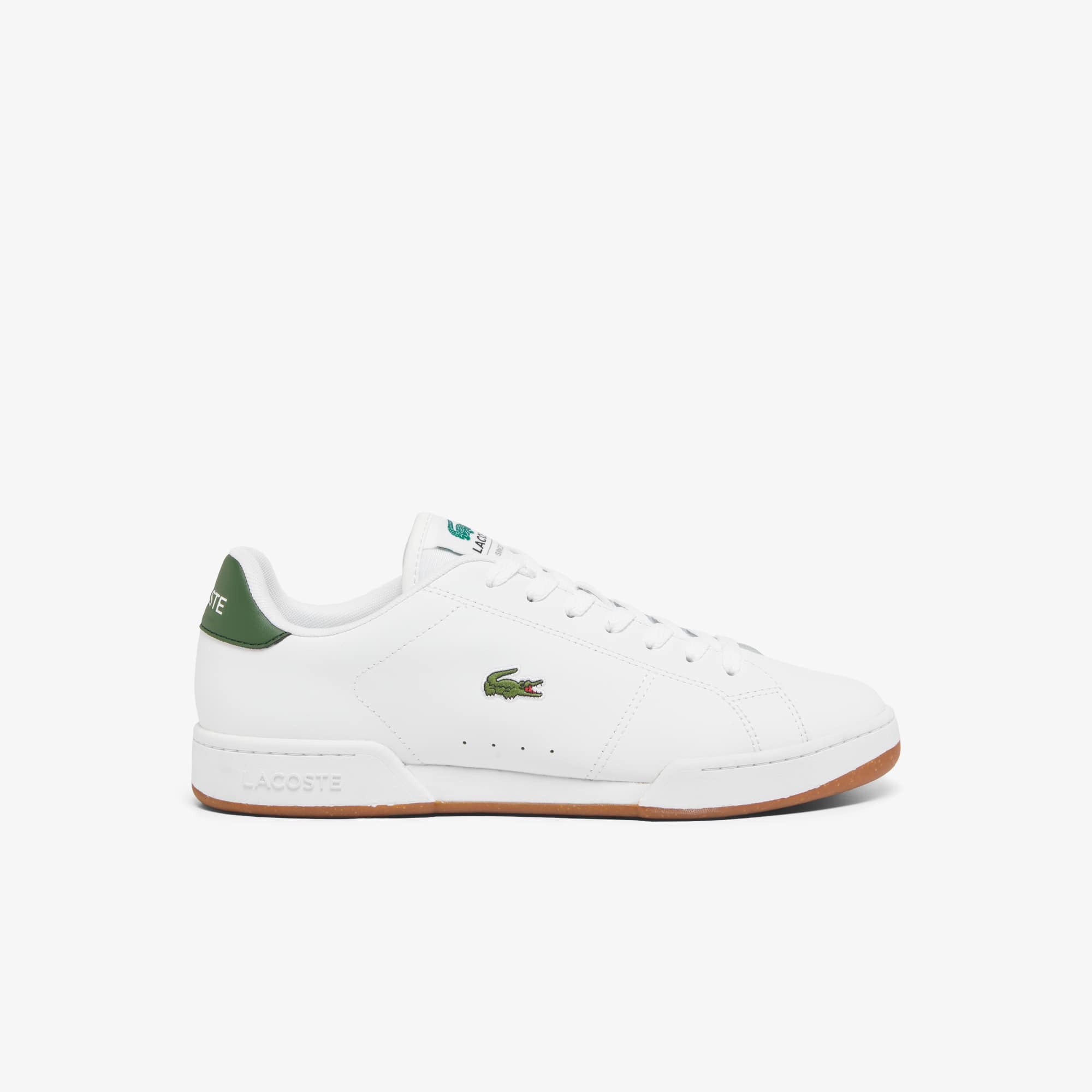 Men's Carnaby Cup Leather Sneakers - WHITE/DARK GREEN