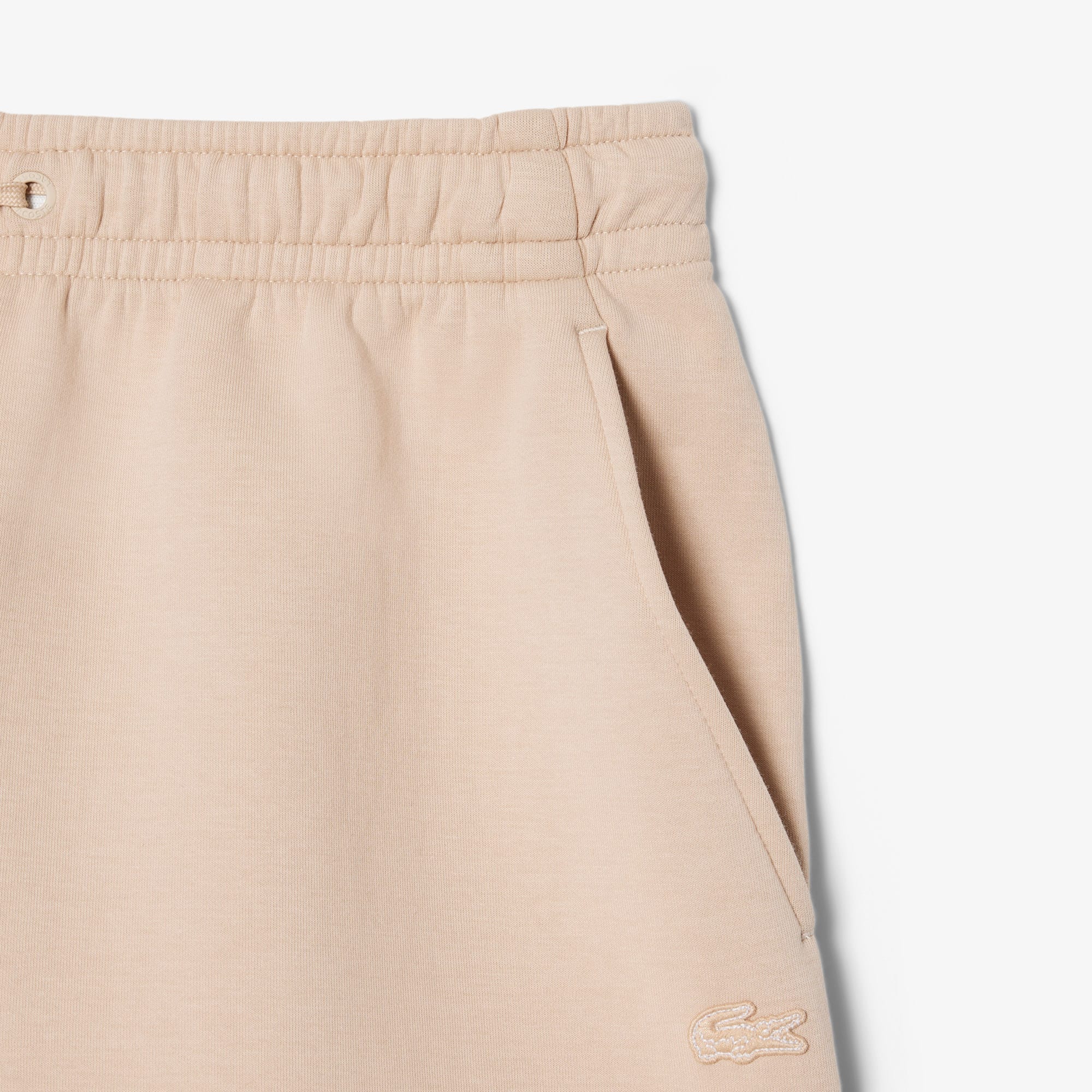 Double Face Jersey Shorts - Beige