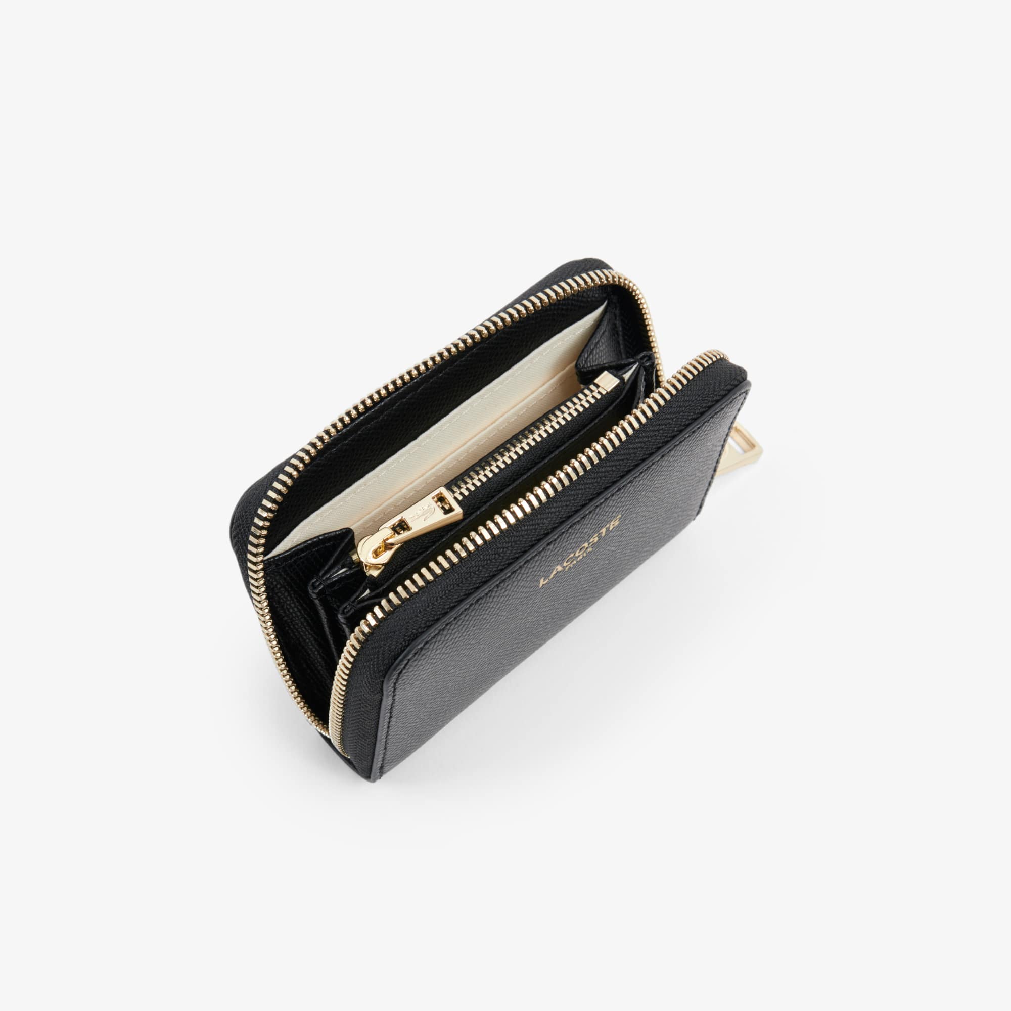 Mini Champs-Élysées Zipped Coin Purse - Black