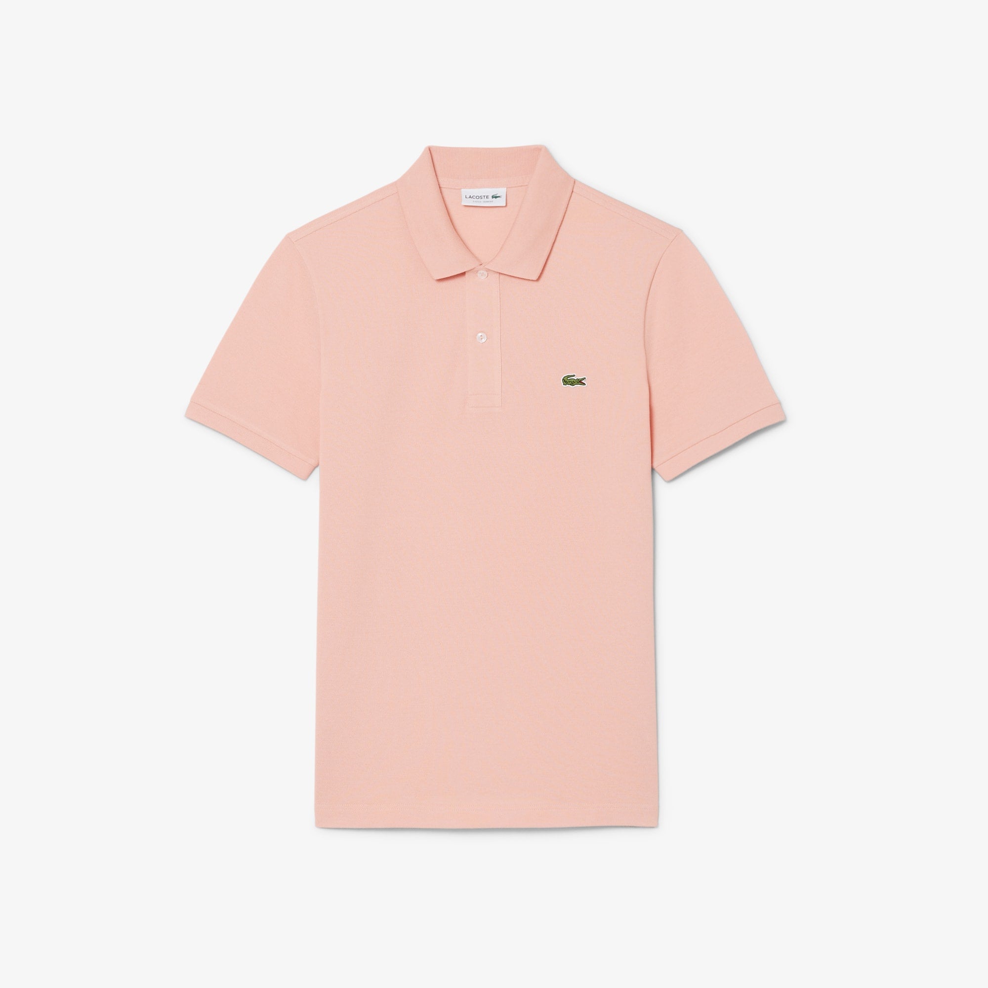 Men's Slim Fit Piqué Polo - Rose