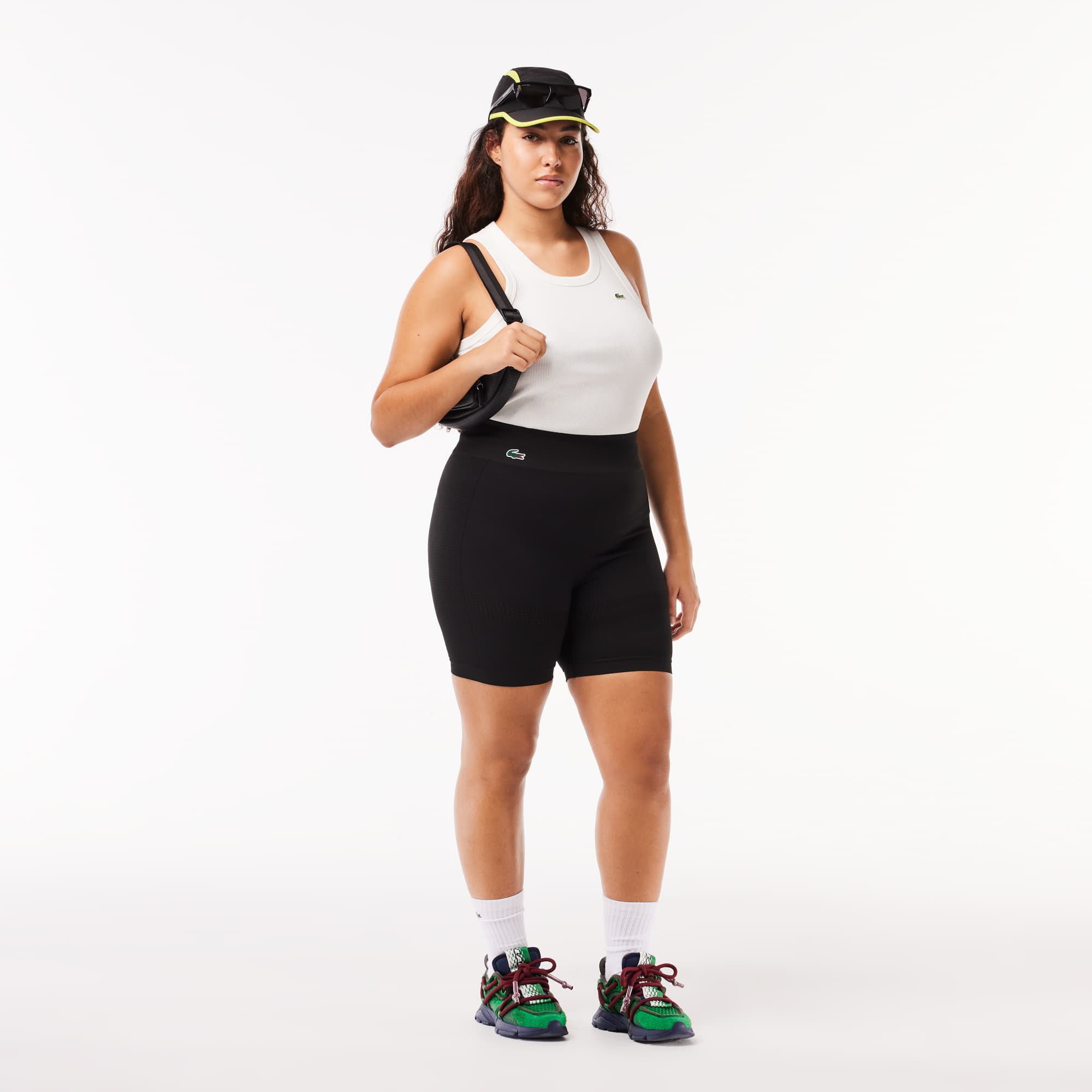 Women's Seamless Sport Bike Shorts - Black