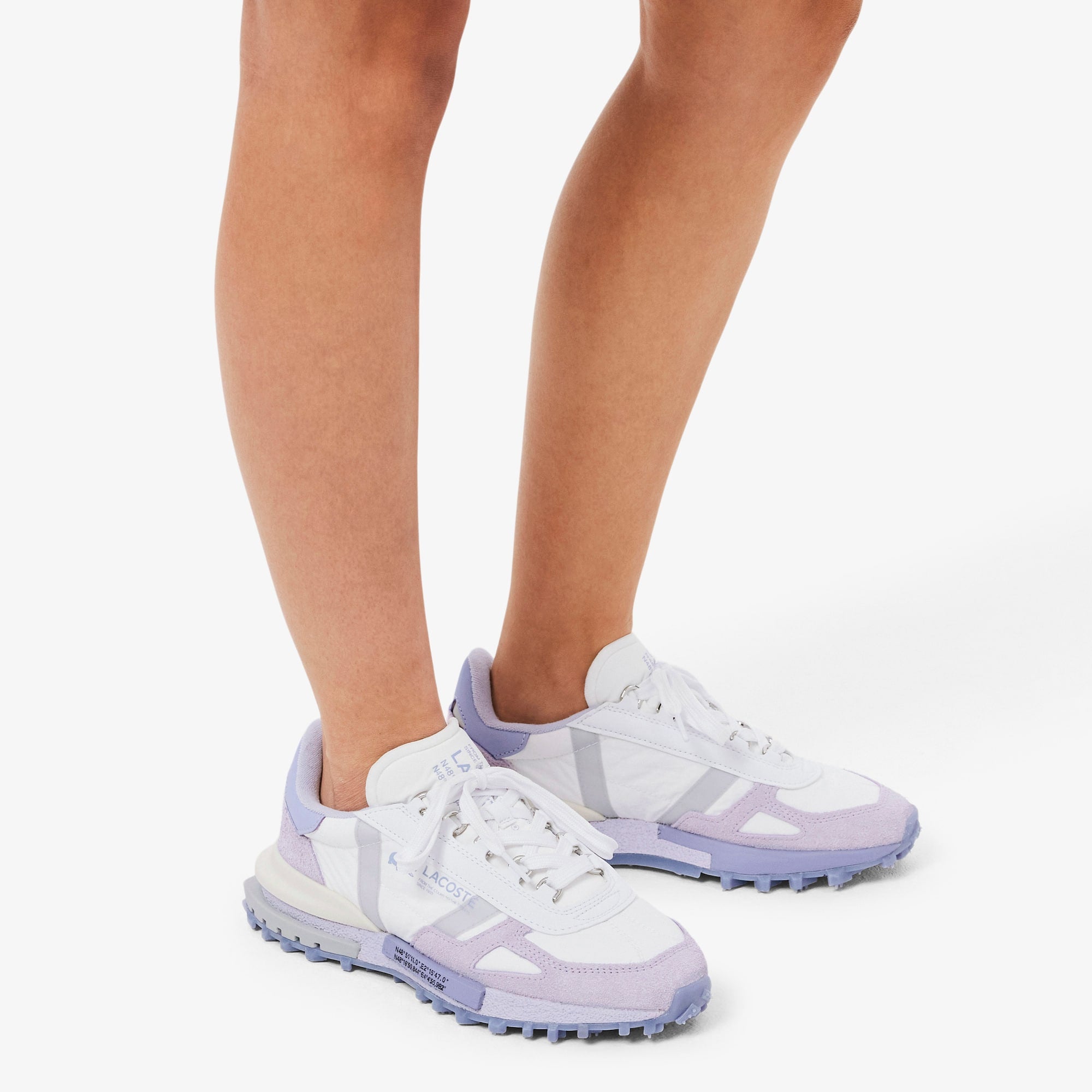 Women's Elite Active Sneakers - WHT/LT PURP