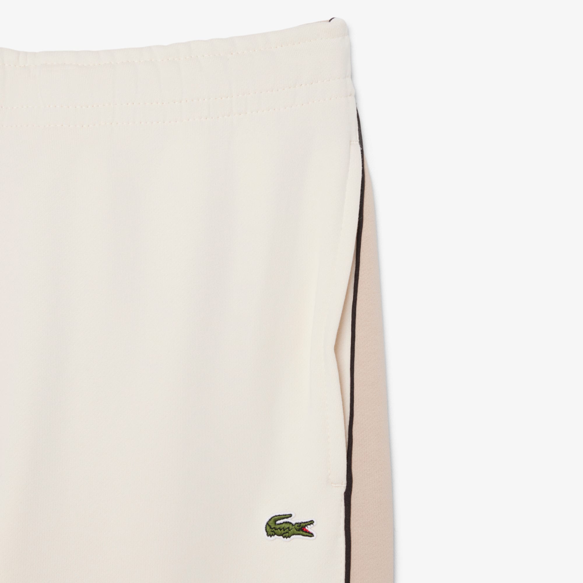 Tapered Leg Sweatpants - Beige