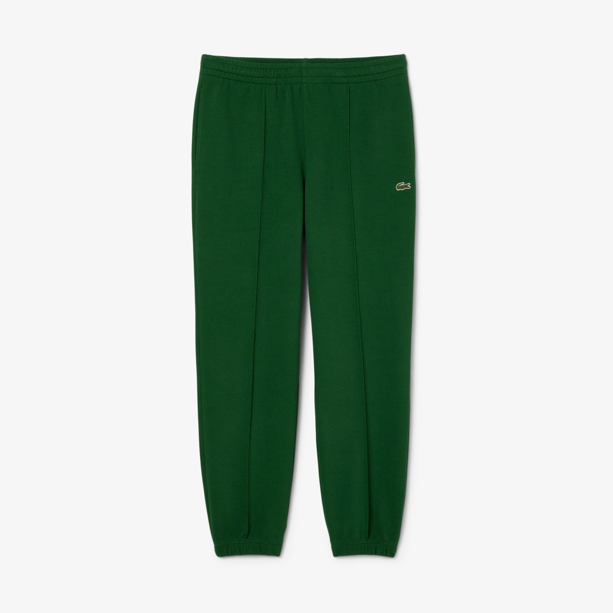 Men's Double Face Piqué Sweatpants - Pine green
