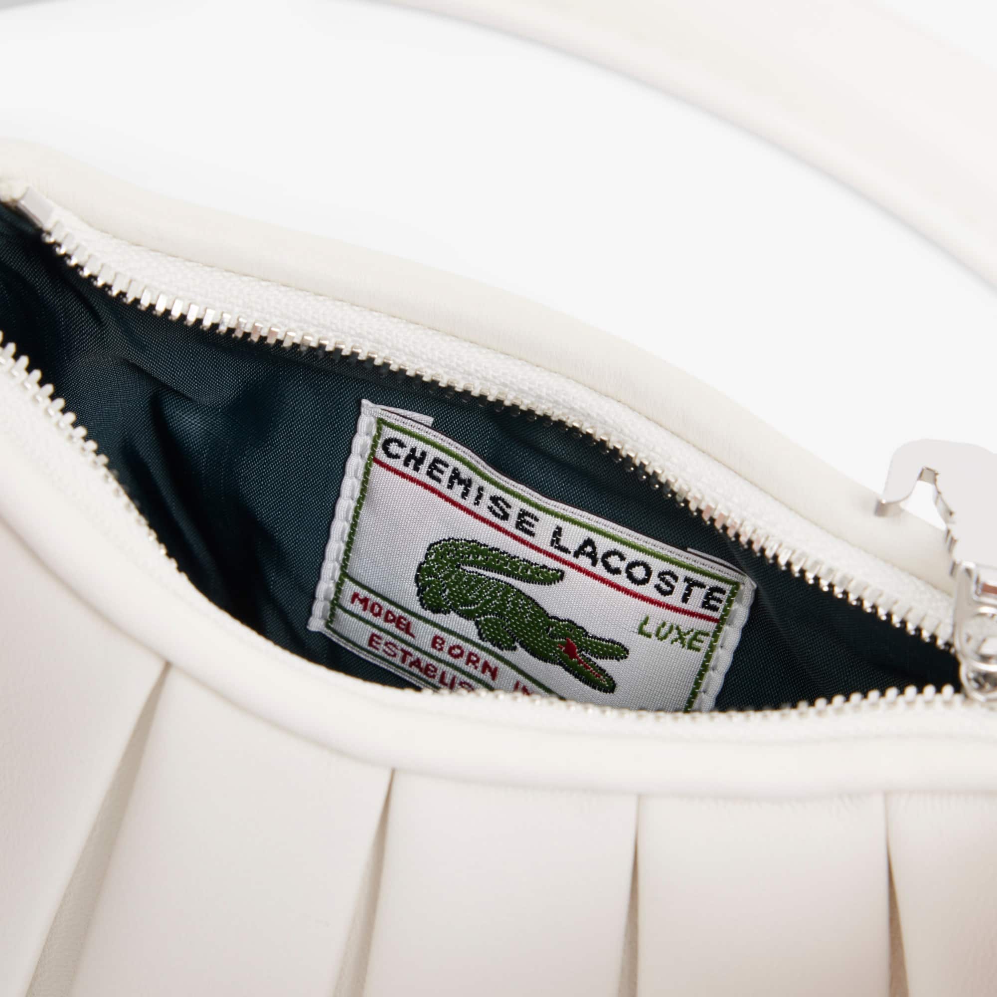 Mini Lenglen Leather Bag - CRISTALLINE