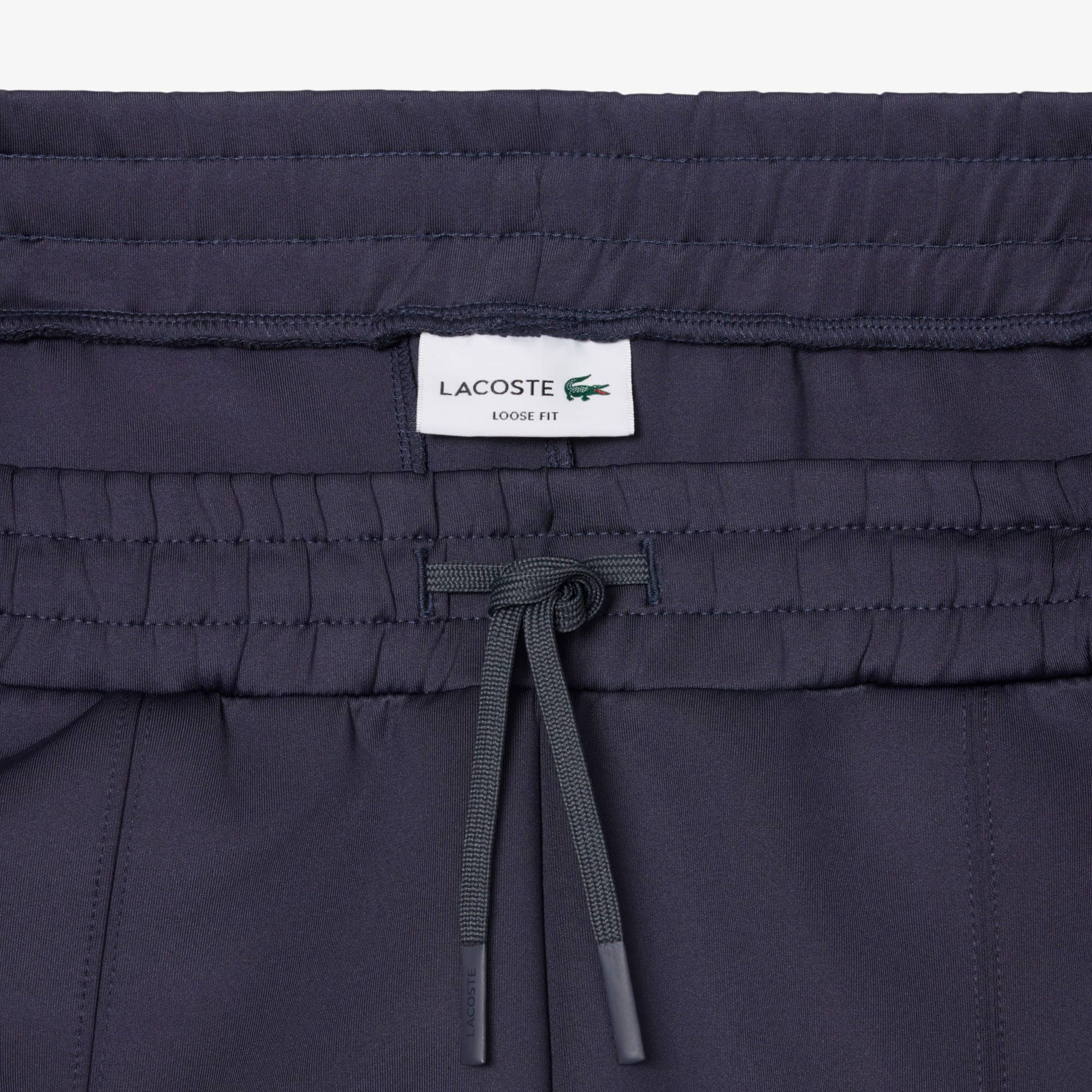 Loose Fit Embroidered Joggers - Dark Grey