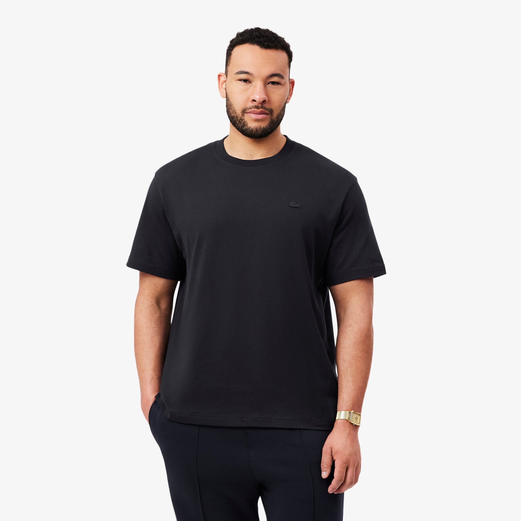 Printed Jersey T-Shirt - Black