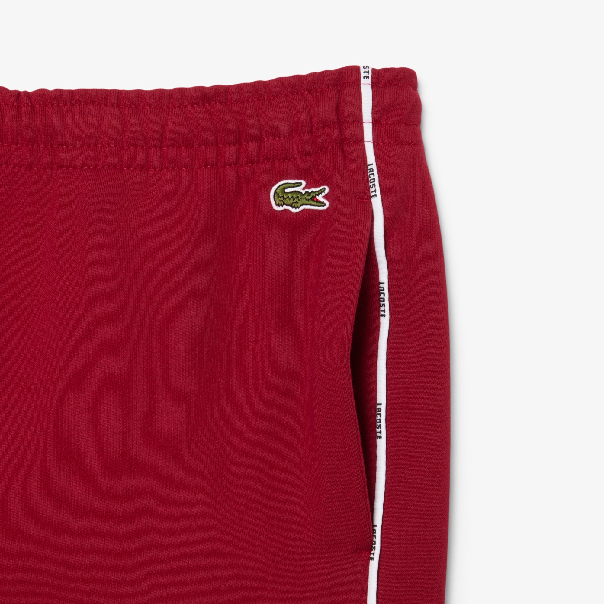 Men's Logo Trim Sweatpants - Bordeaux