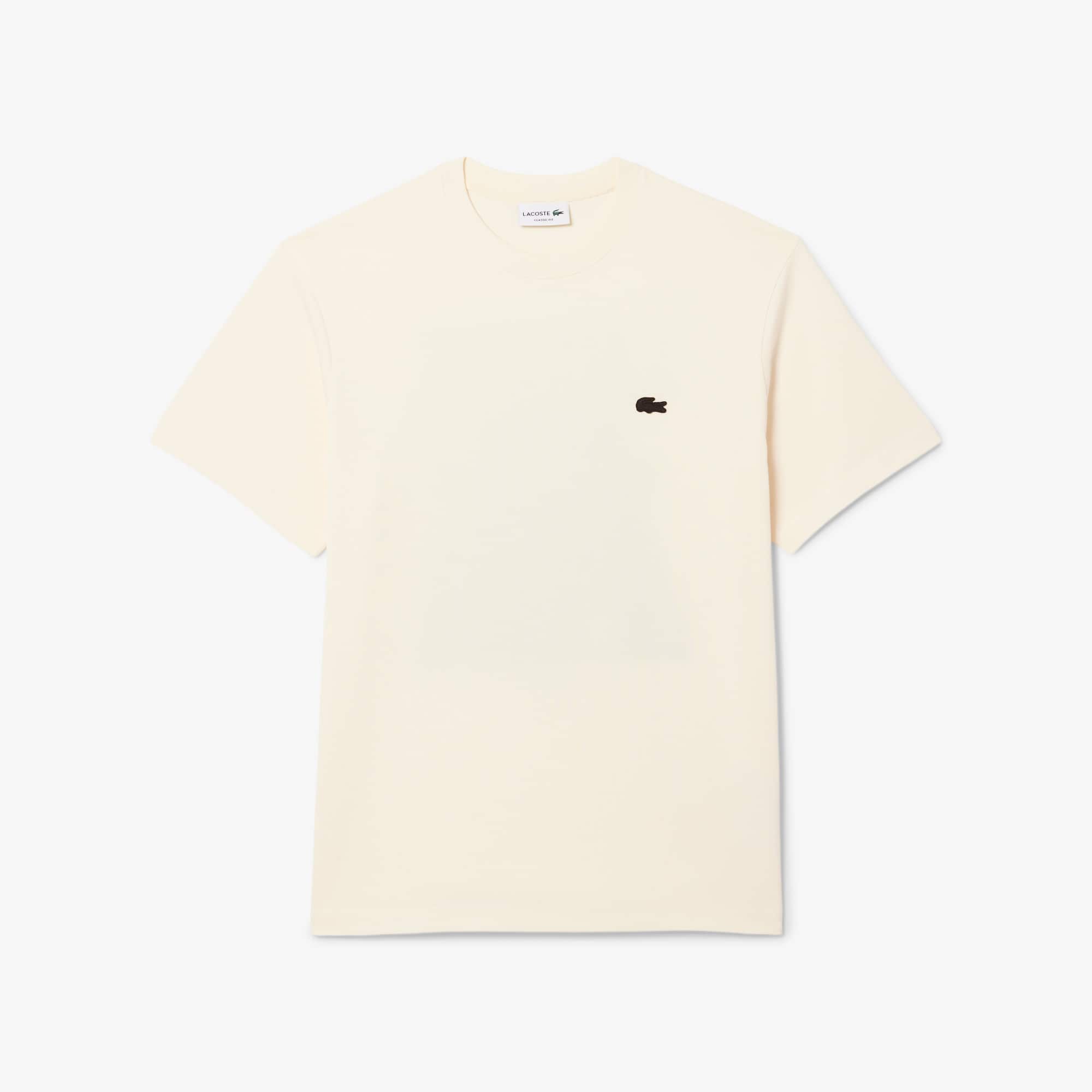 Printed Heavy Cotton T-Shirt - Lemon Beige