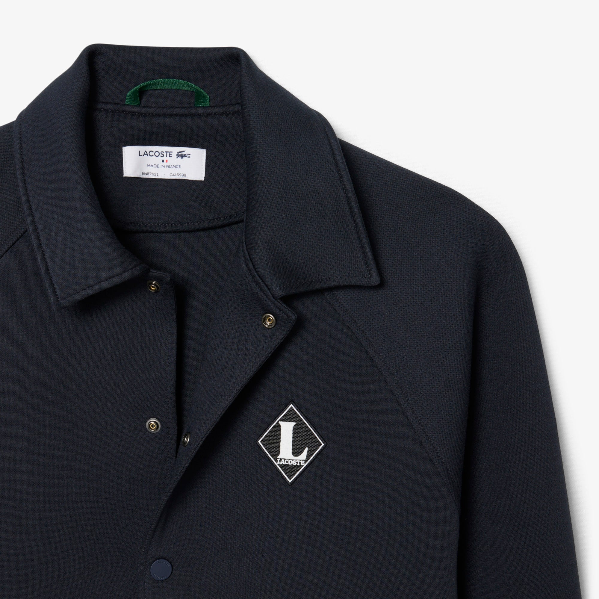 Made In France Retro Badge Jacket - Black