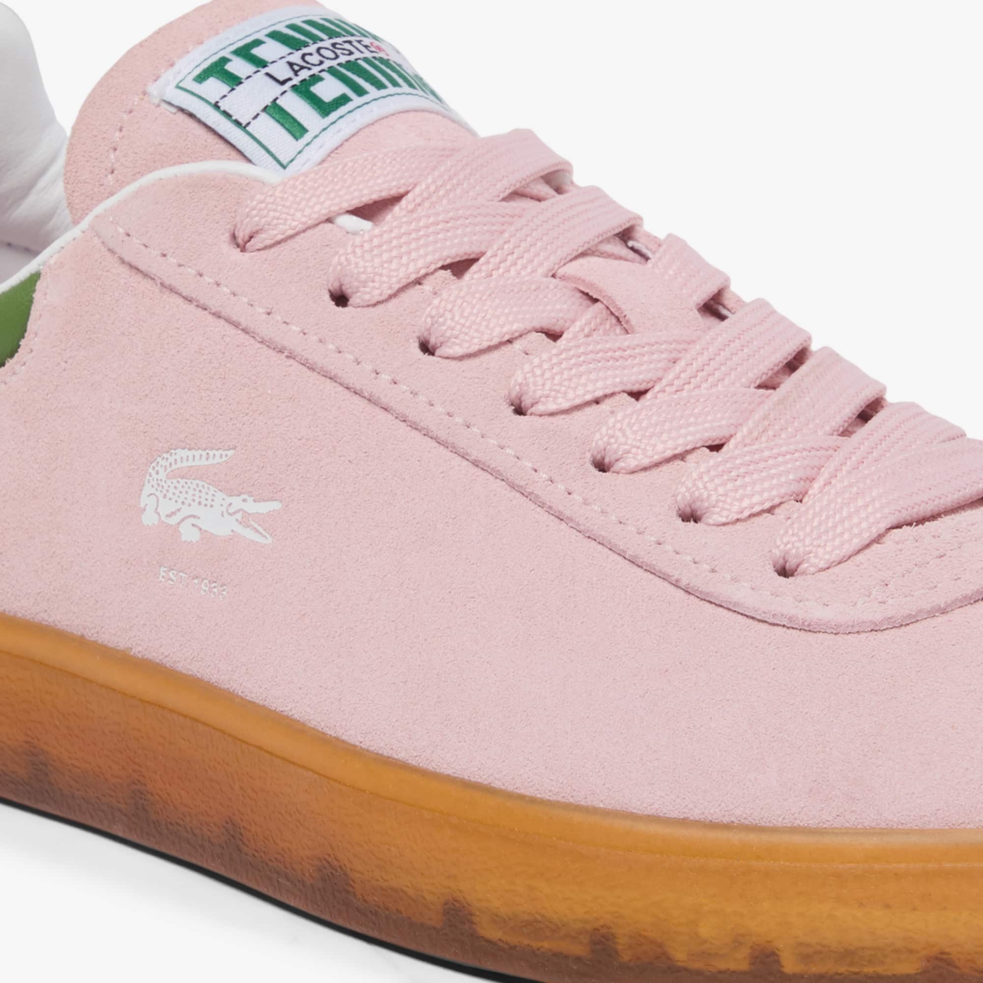 Women's Baseshot Suede Sneakers - LT PNK/GUM