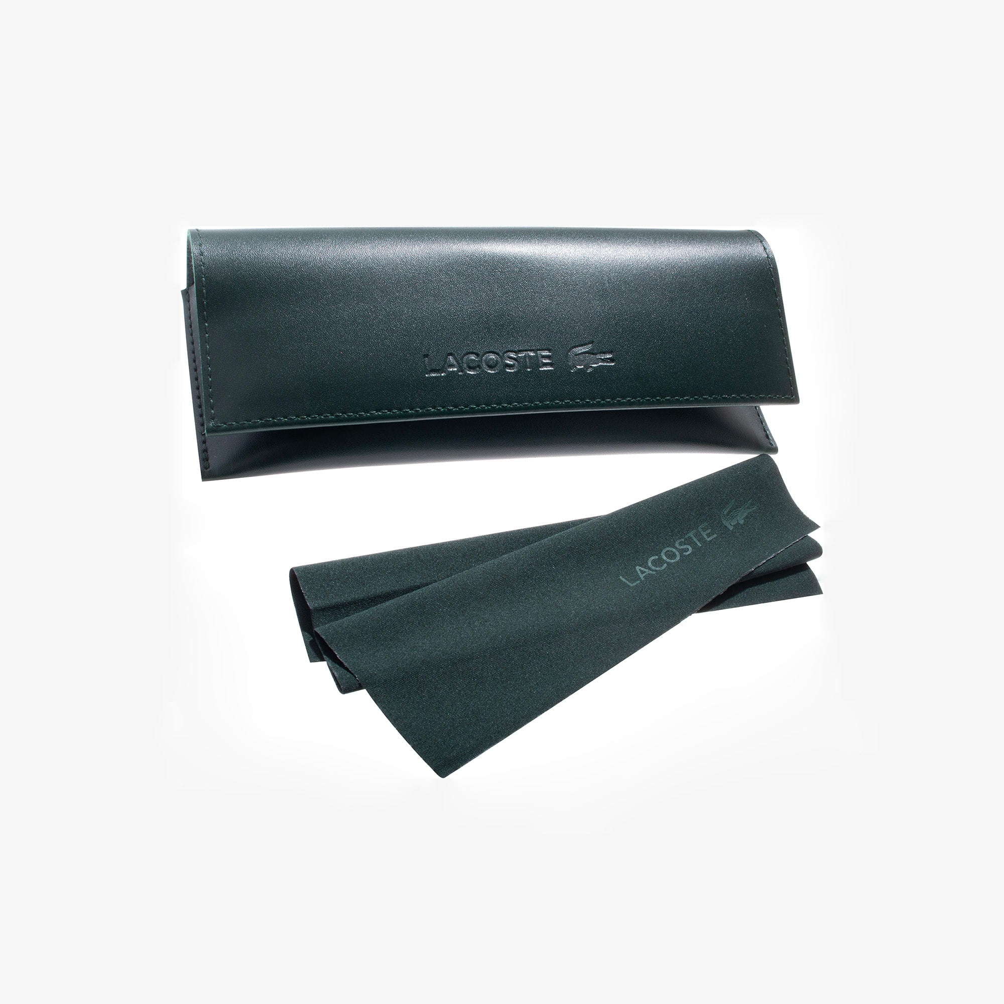 Monogram Rectangle Glasses - MATT BLACK
