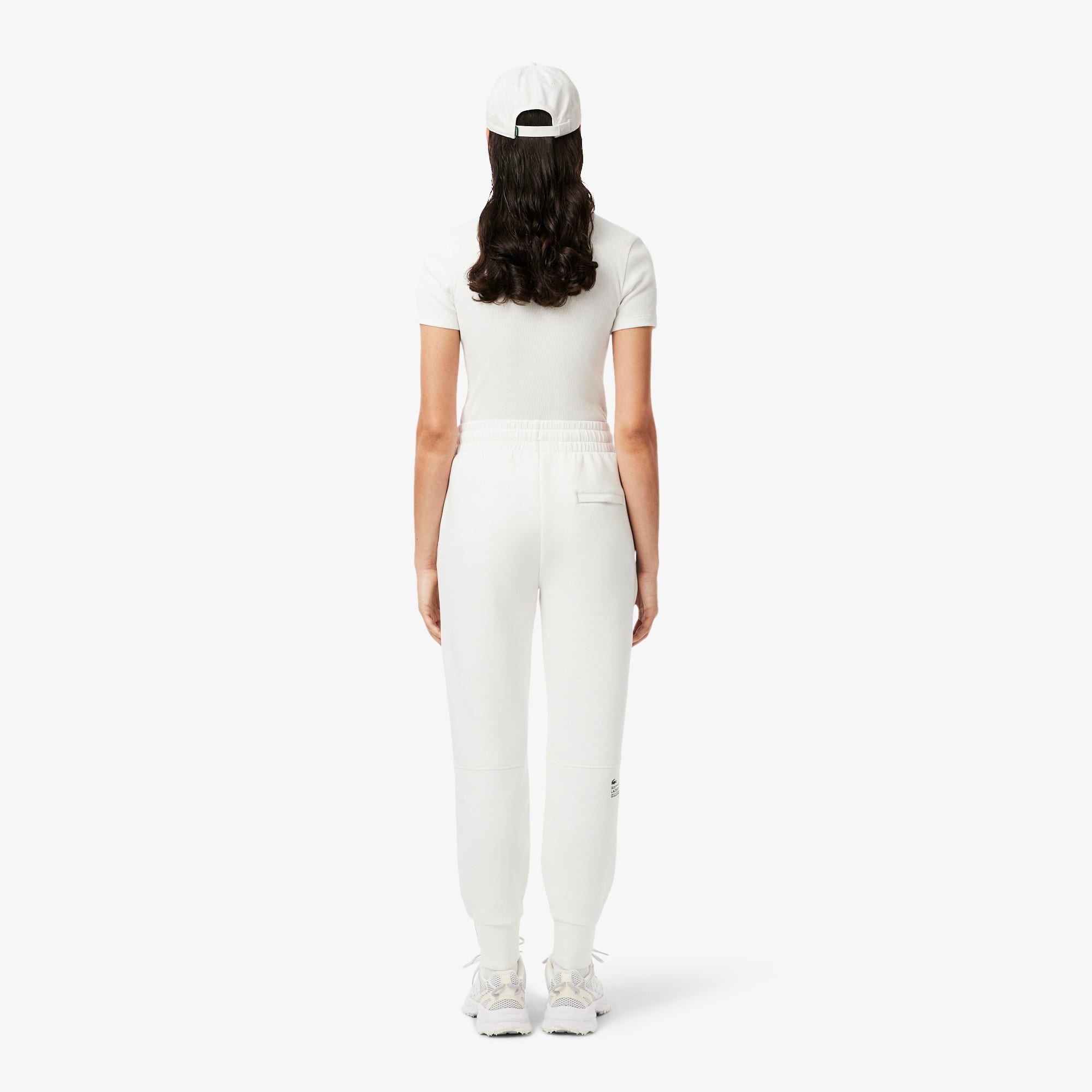 Women's Cotton Sweatpants - White