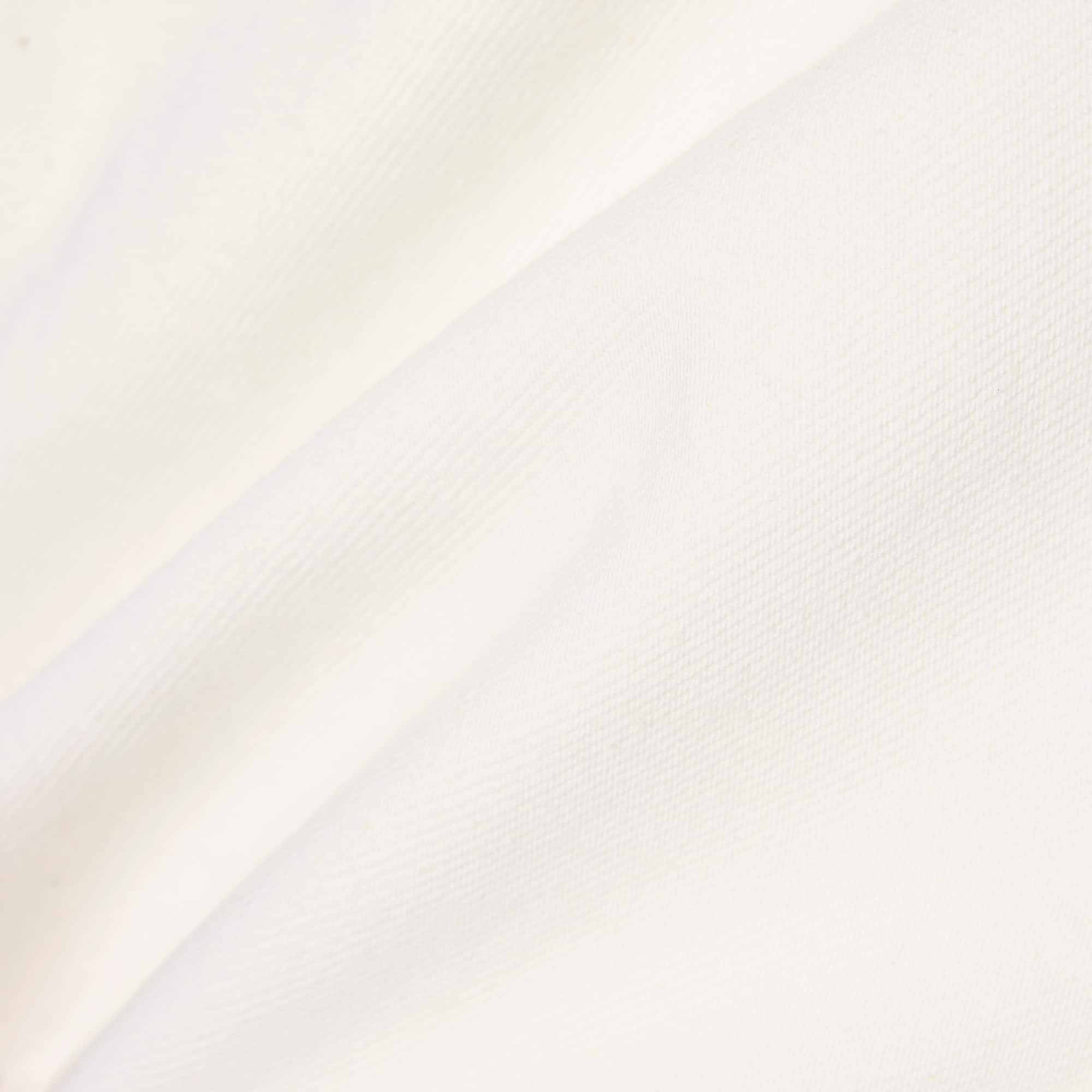 Cotton Denim Shorts - White