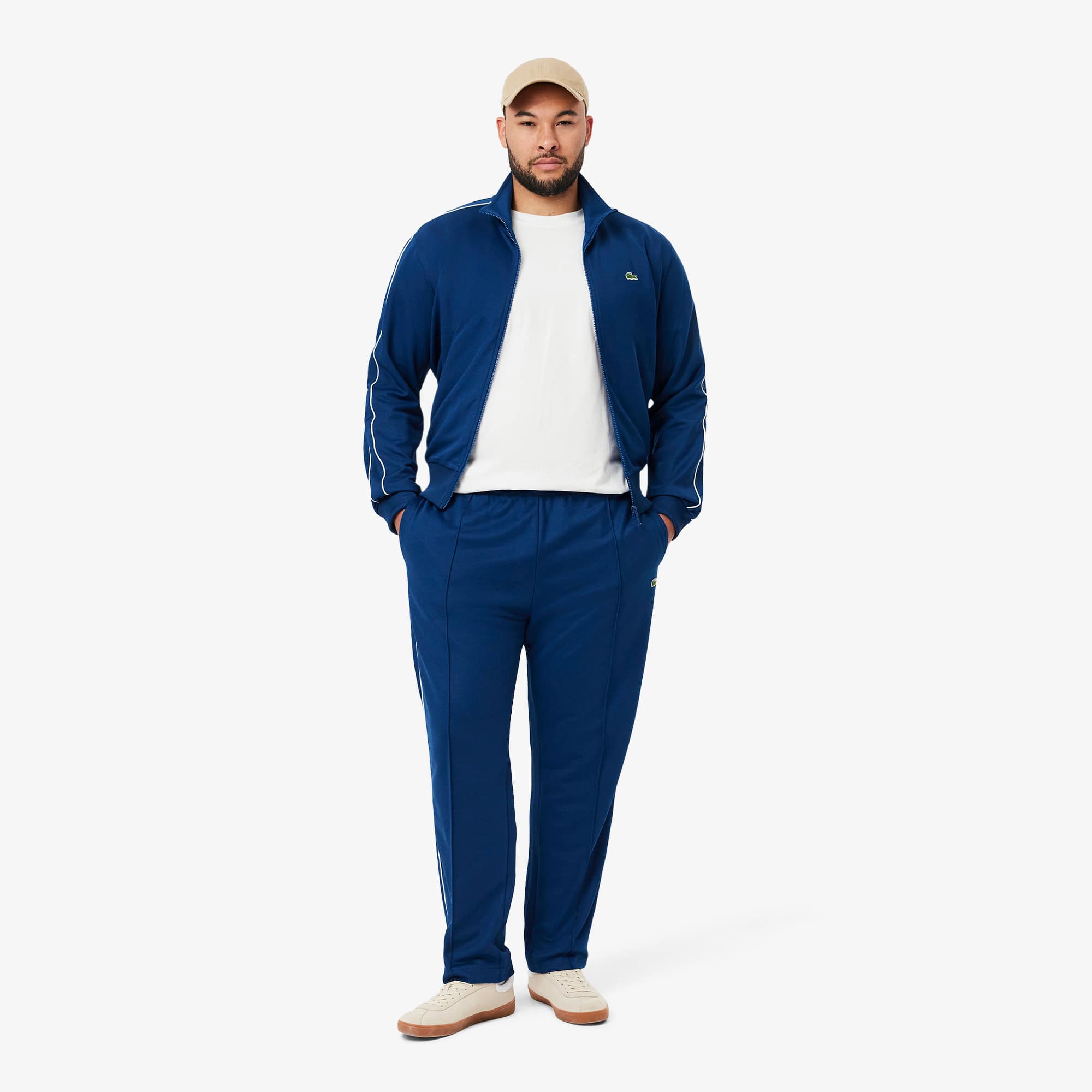 Men's Paris Piqué Sweatpants - Blue