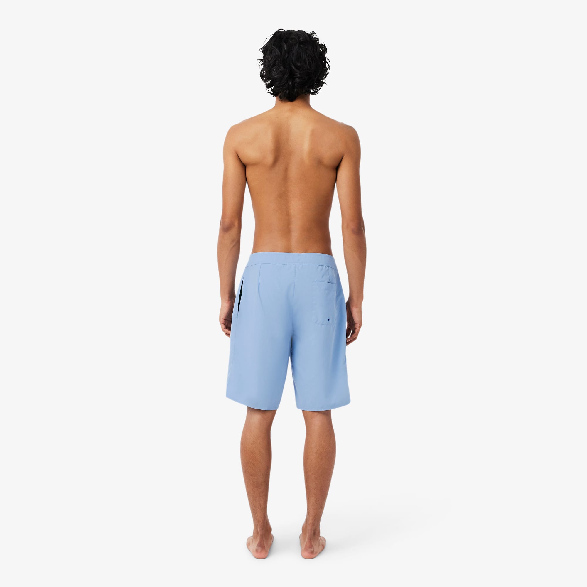 Long Surfer Swim Trunks - Light Blue