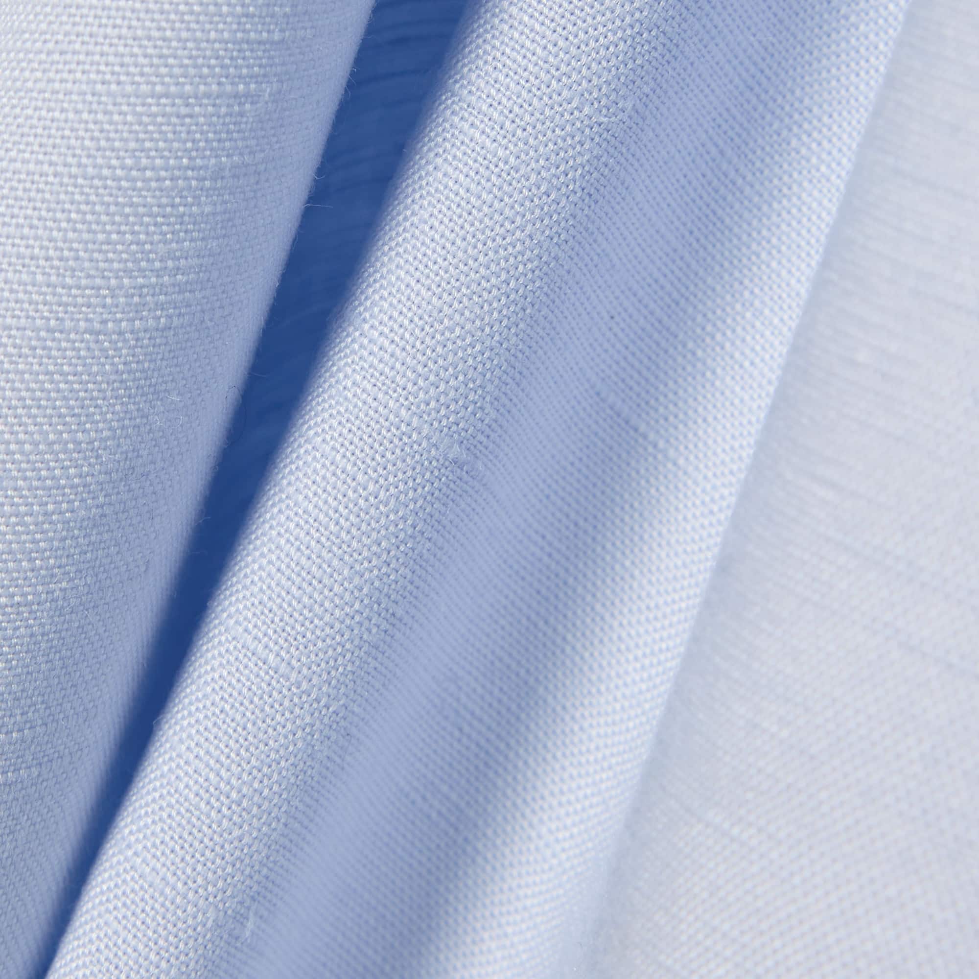 Oversized Linen Blend Shirt - Phoenix blue