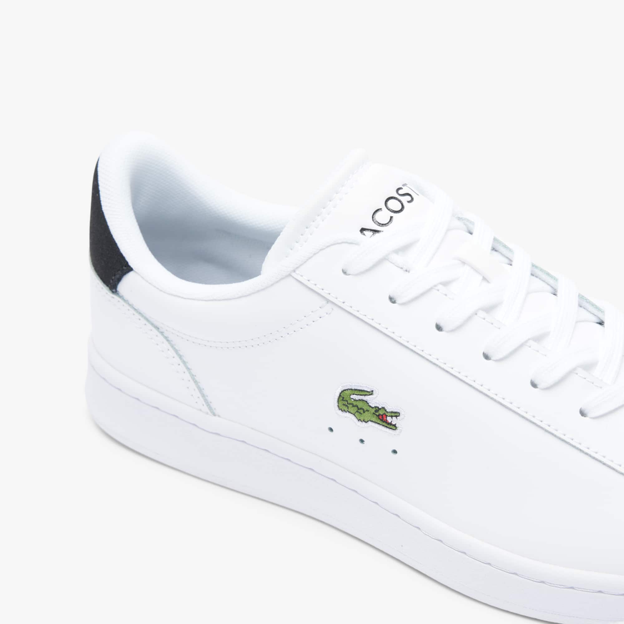 Men's Carnaby Set Leather Sneakers - WHITE/BLACK