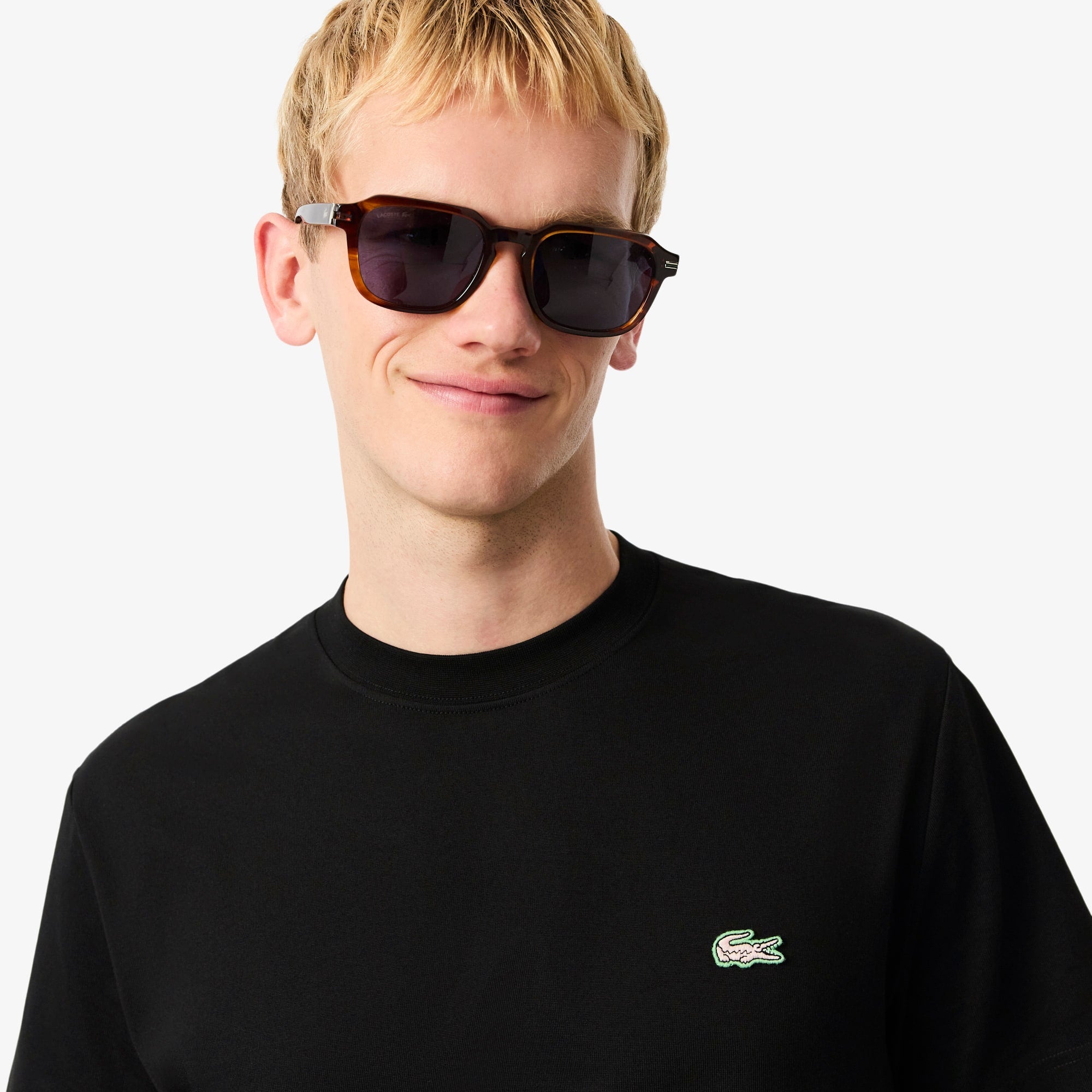 Men's Printed Jersey T-Shirt - Black