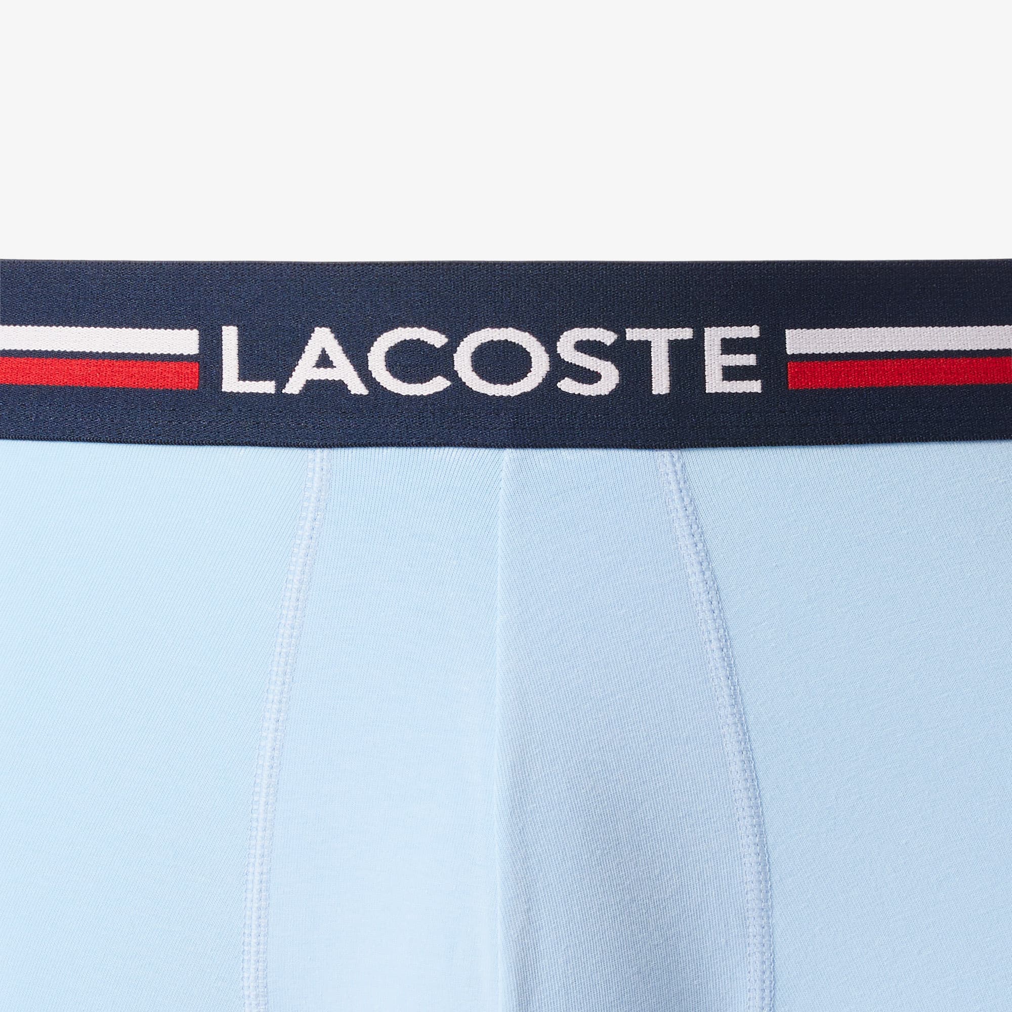 Men's 3-Pack Cotton Boxer Briefs - Navy Blue / Blue