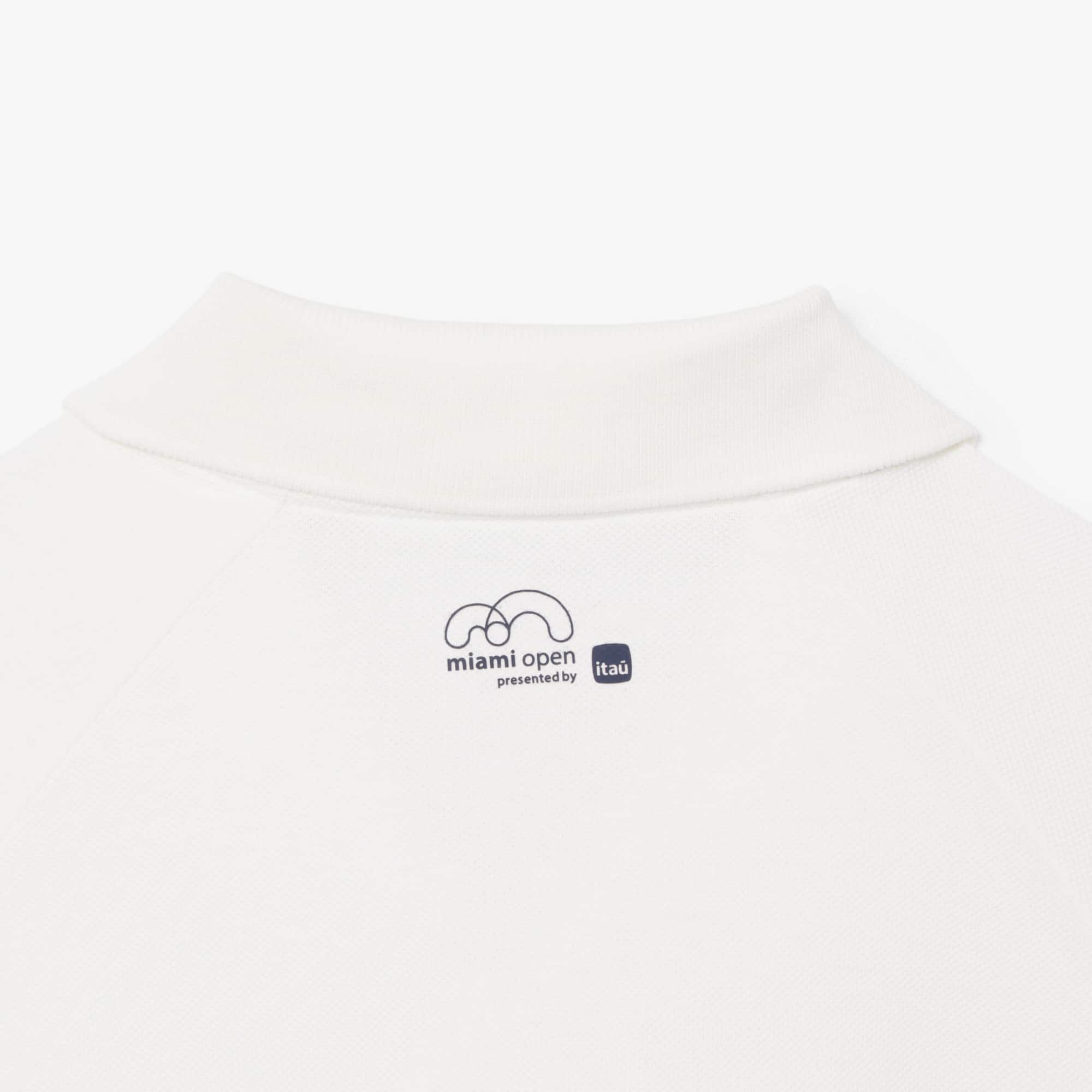 Miami Open Edition Petit Piqué Polo - White